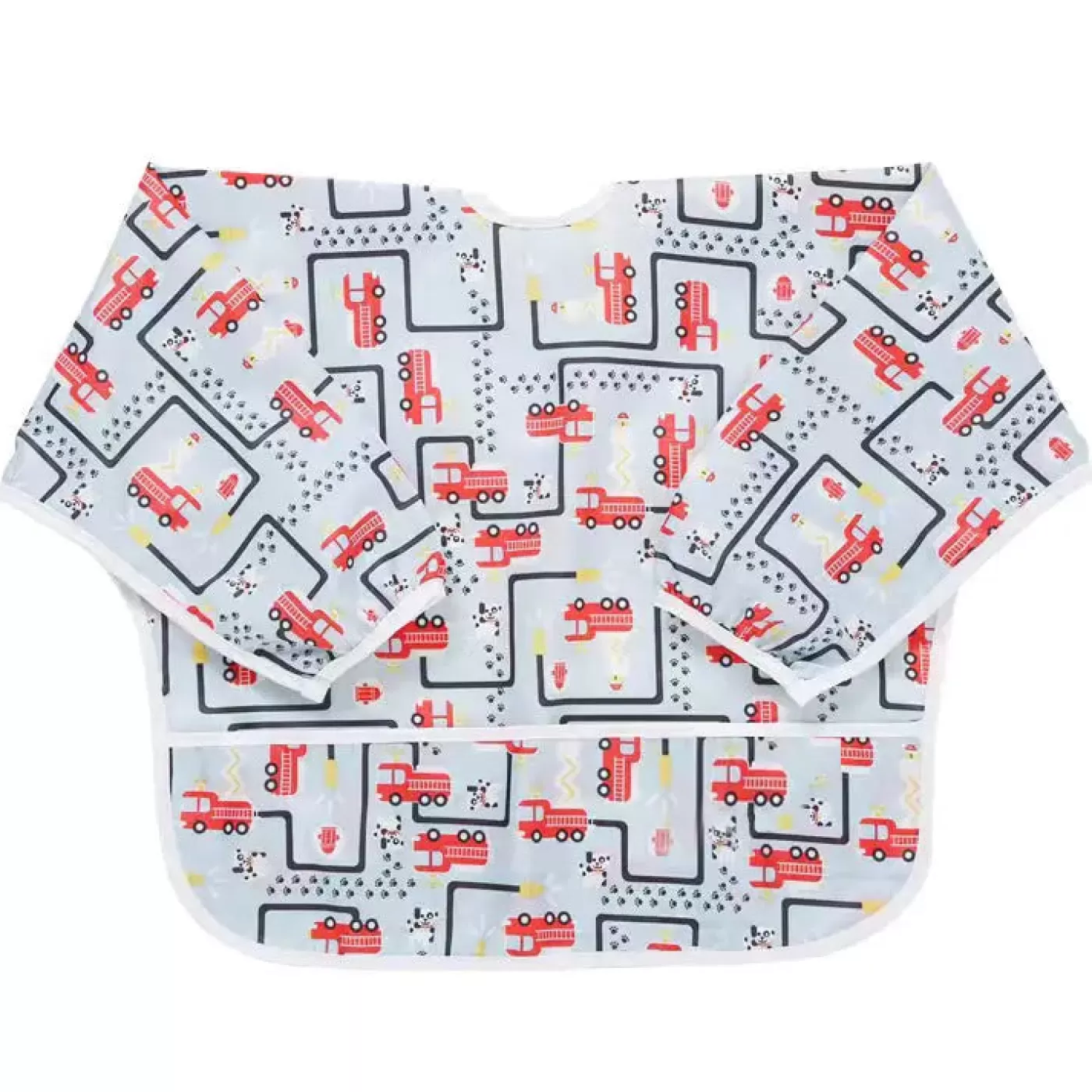 Ollies Place Art Smocks Fire Engine Print< Accessories