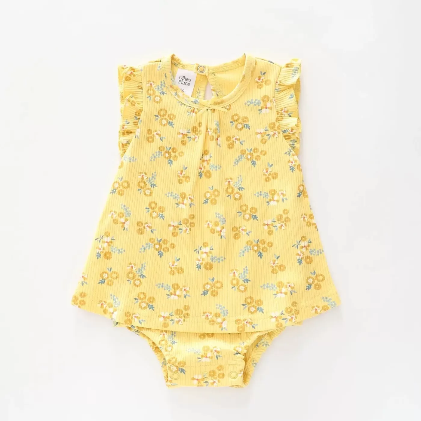 Ollies Place Aussie Blossom Romper Dress< Dresses