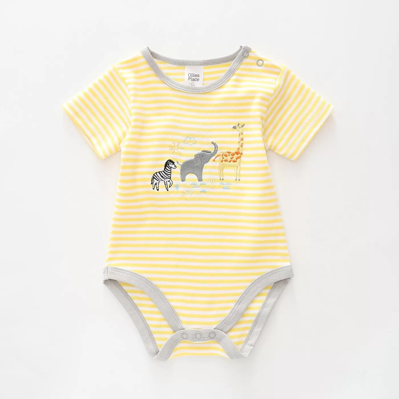 Ollies Place Baby and Infants Safari Bodysuit< Bodysuits