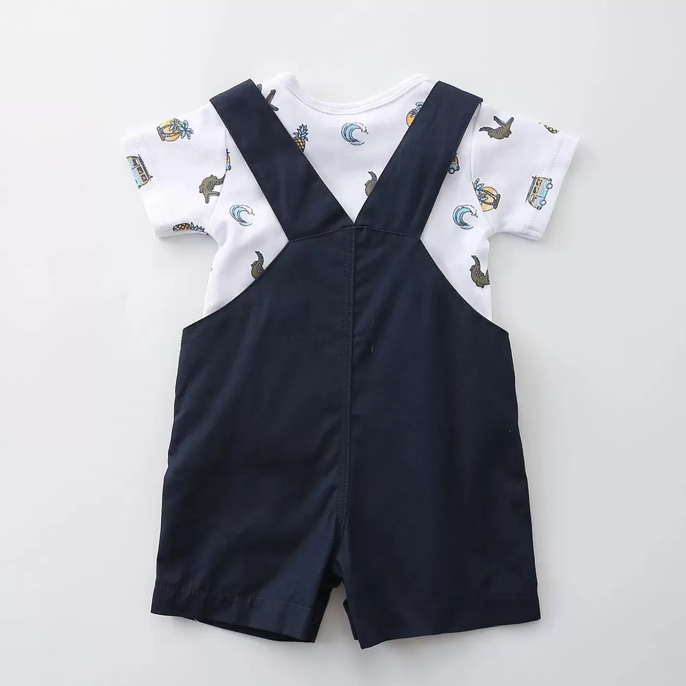 Ollies Place Baby Boy Travel Woven Overall Set<BOY Overalls & Sets | Jackets & Outerwear