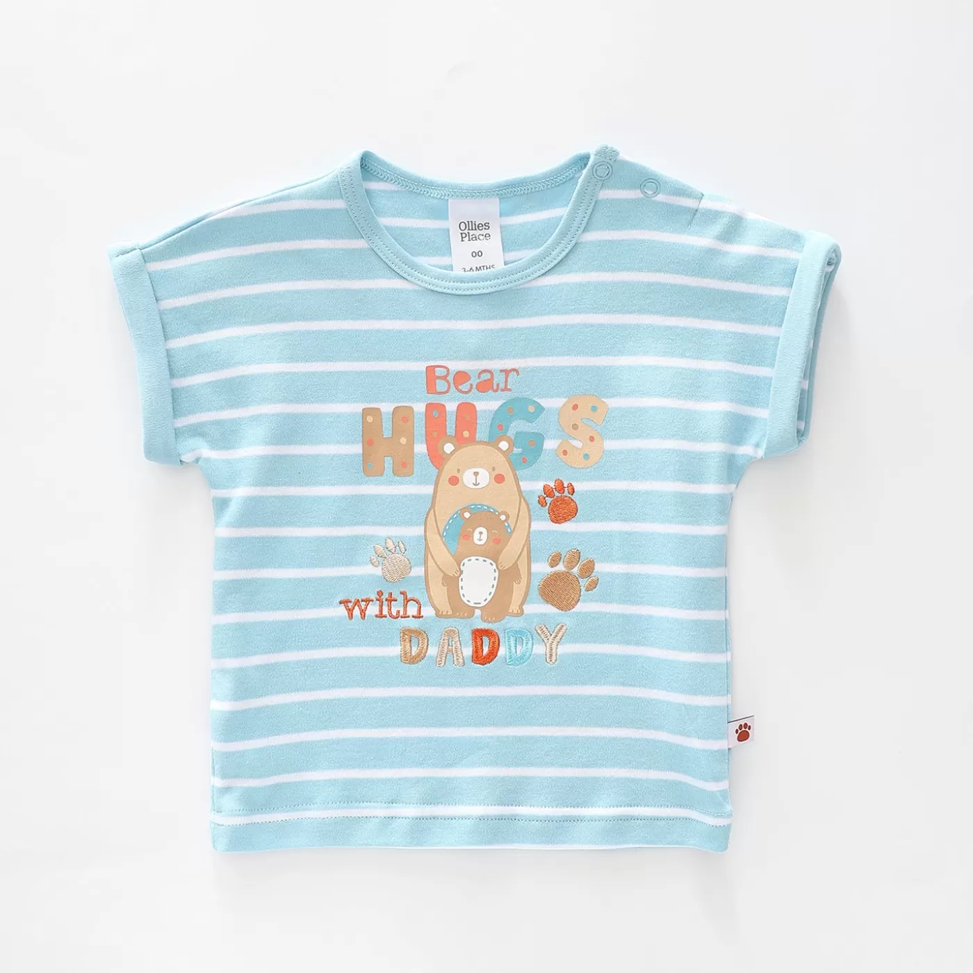 Ollies Place Baby Boys Bear Hugs Tee<BOY Tops & T-Shirts