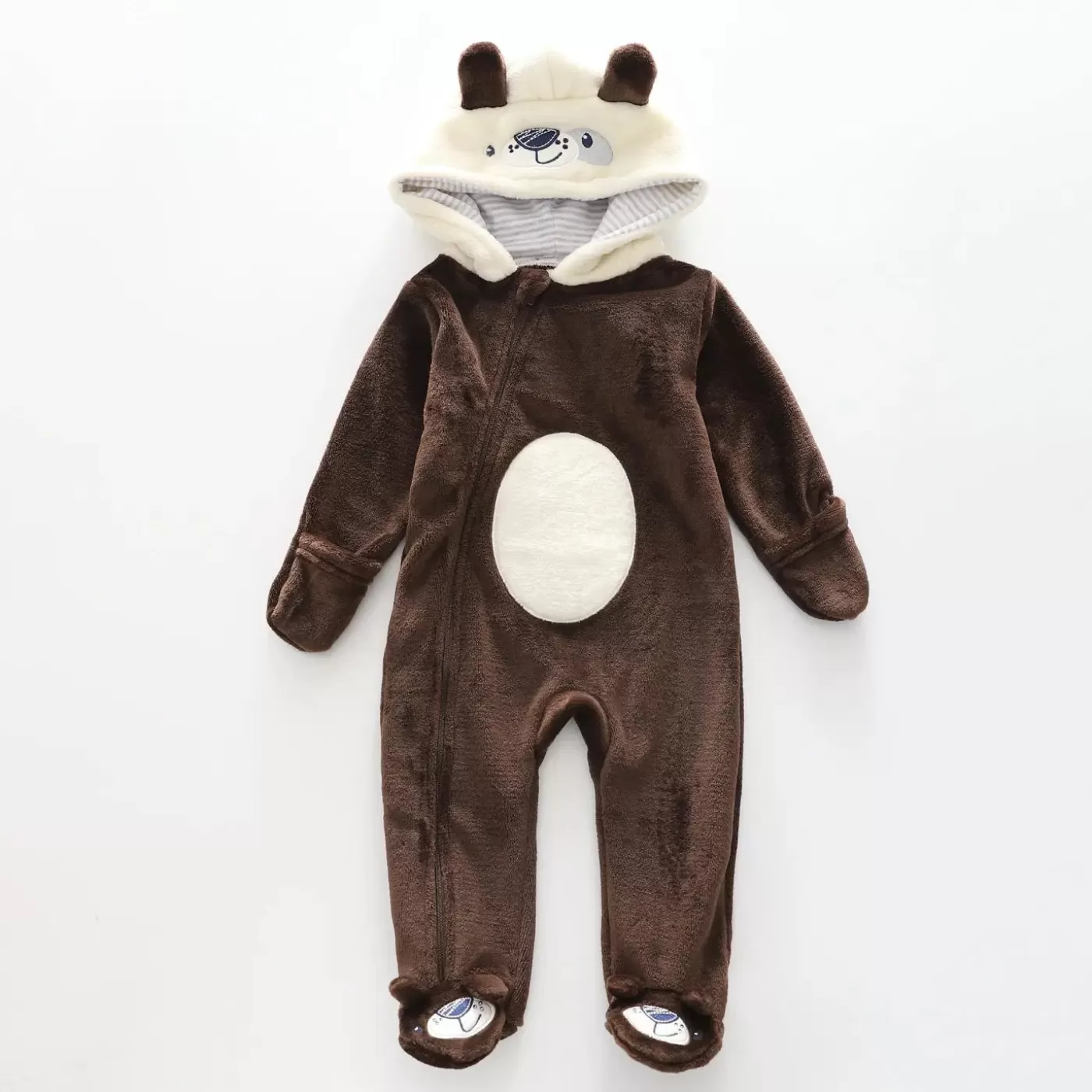 Ollies Place Baby Boys' Bear Suit Romper<BOY Jackets & Outerwear