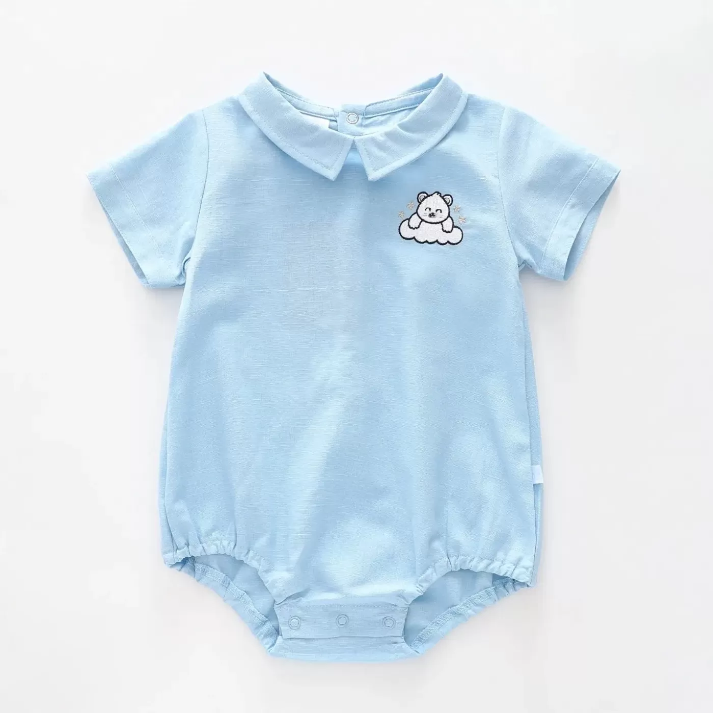 Ollies Place Baby Boy's Bear Sunsuit<BOY Rompers