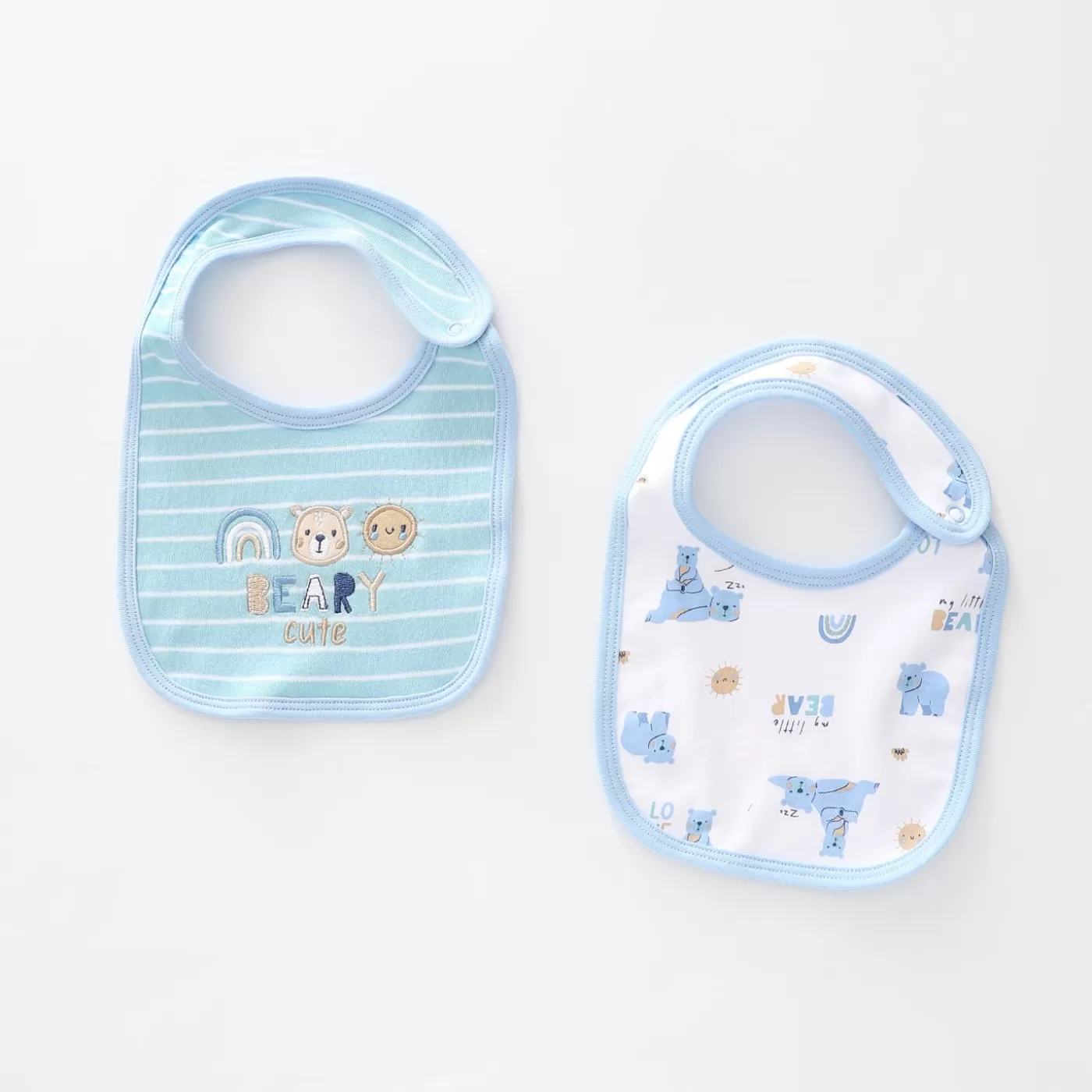 Ollies Place Baby Boys Bib Set, My Little Bear<BOY Accessories