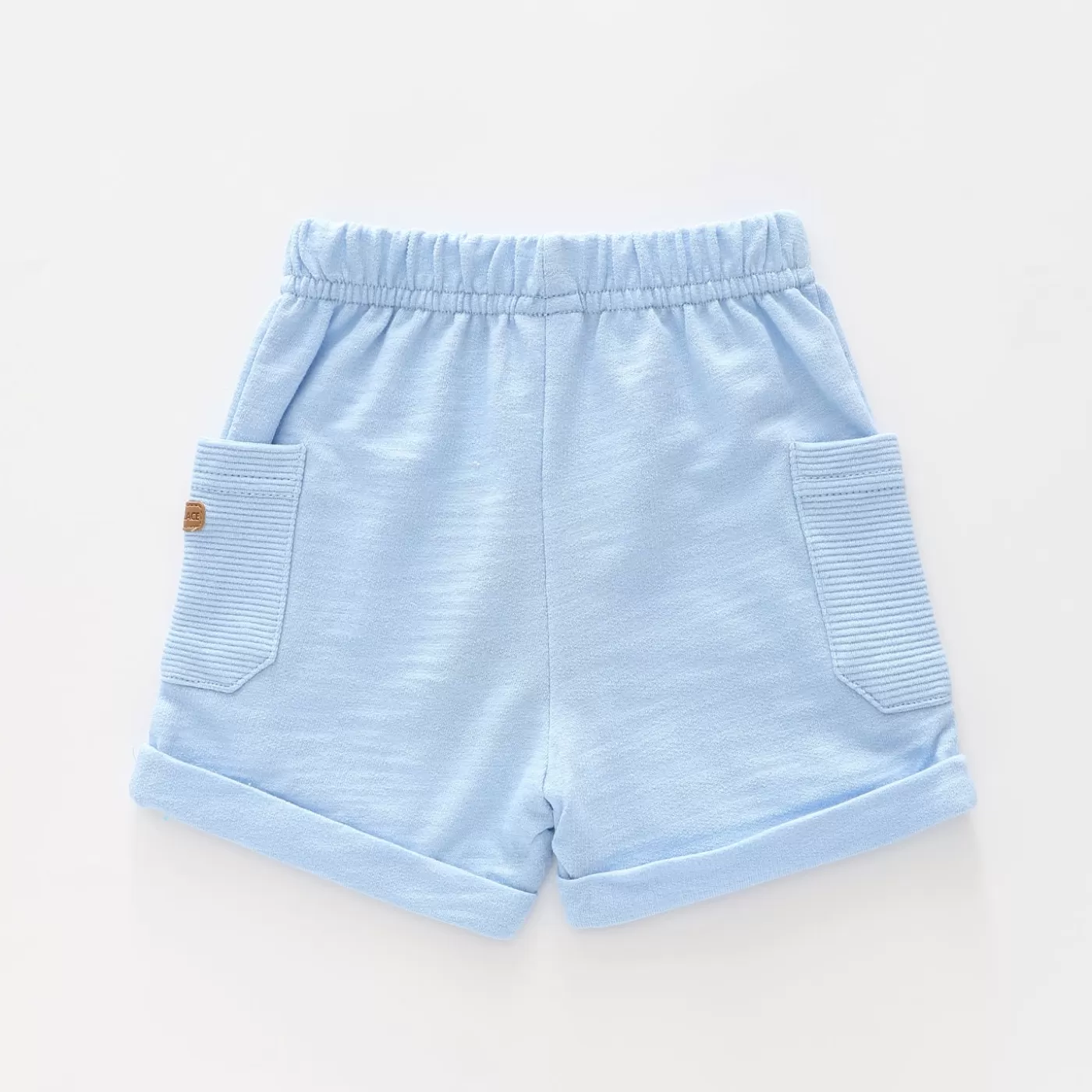 Ollies Place Baby Boys Blue Bell Knit Shorts<BOY Shorts