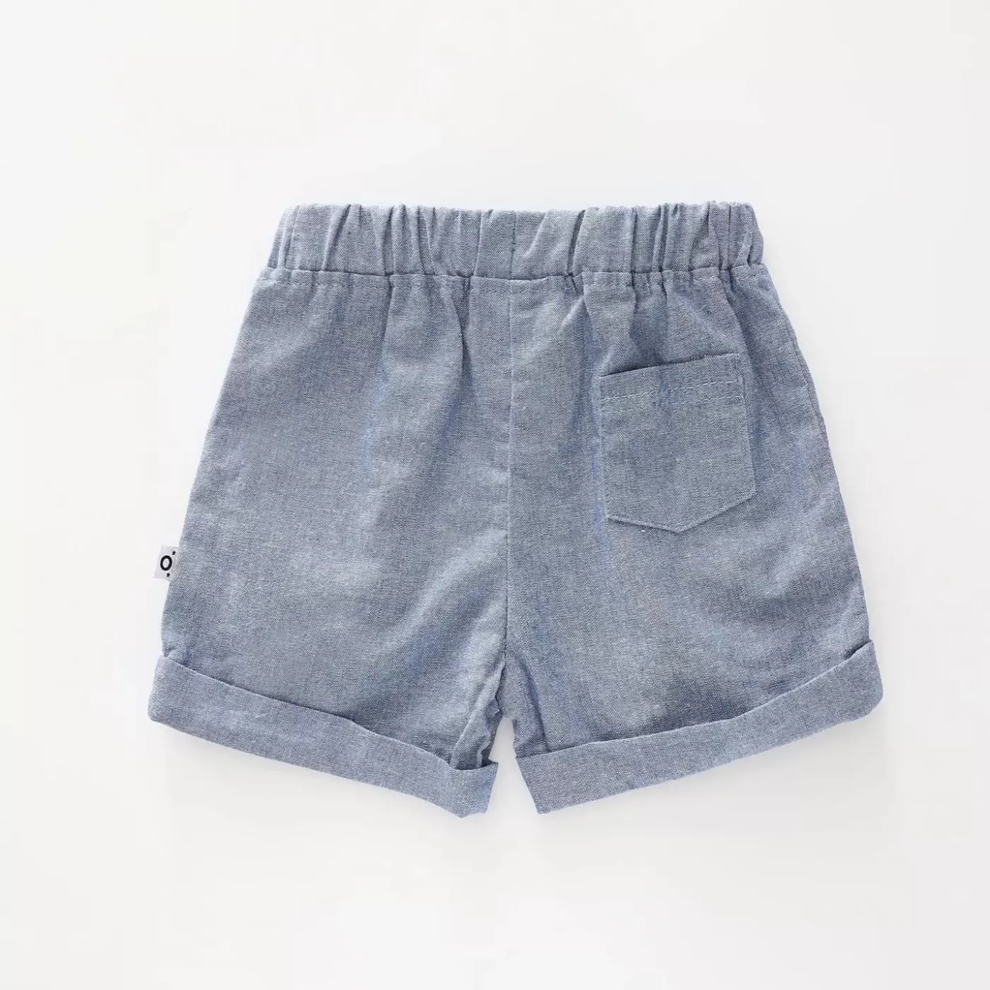 Ollies Place Baby Boys Chambray Denim Shorts<BOY Shorts