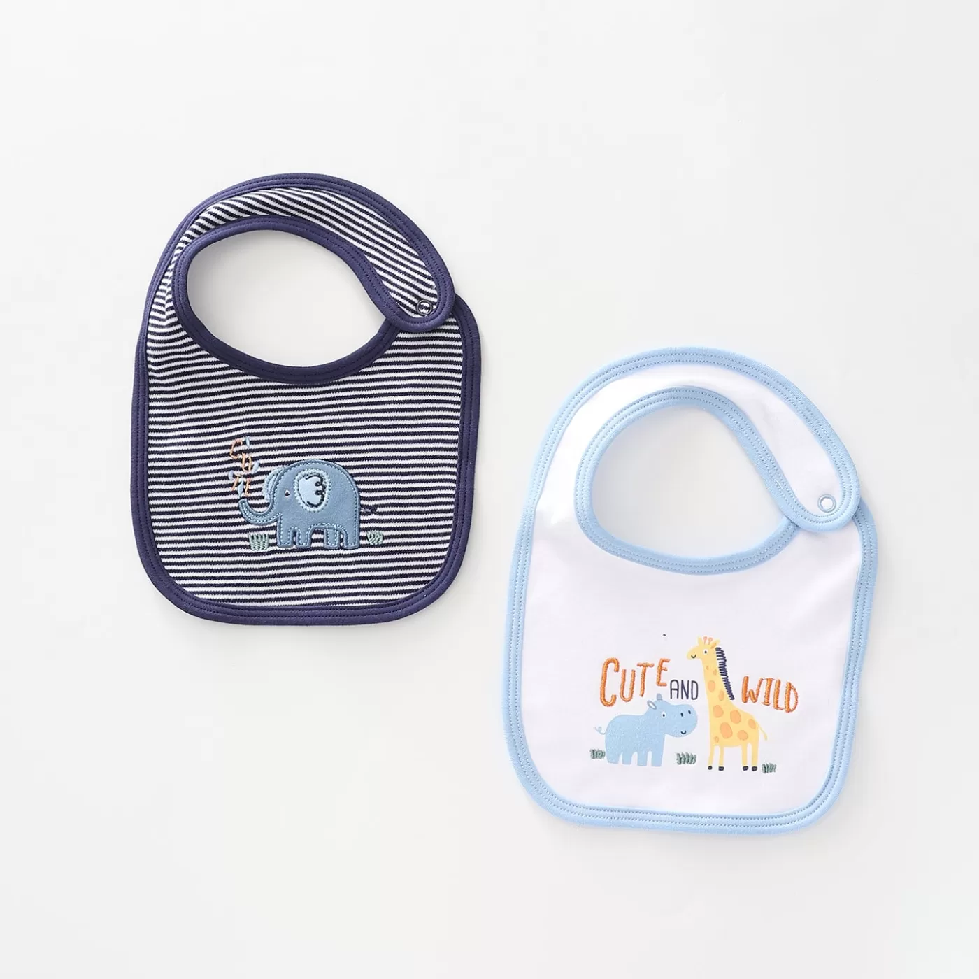 Ollies Place Baby Boys Ellie and Friends Bib Set<BOY Accessories