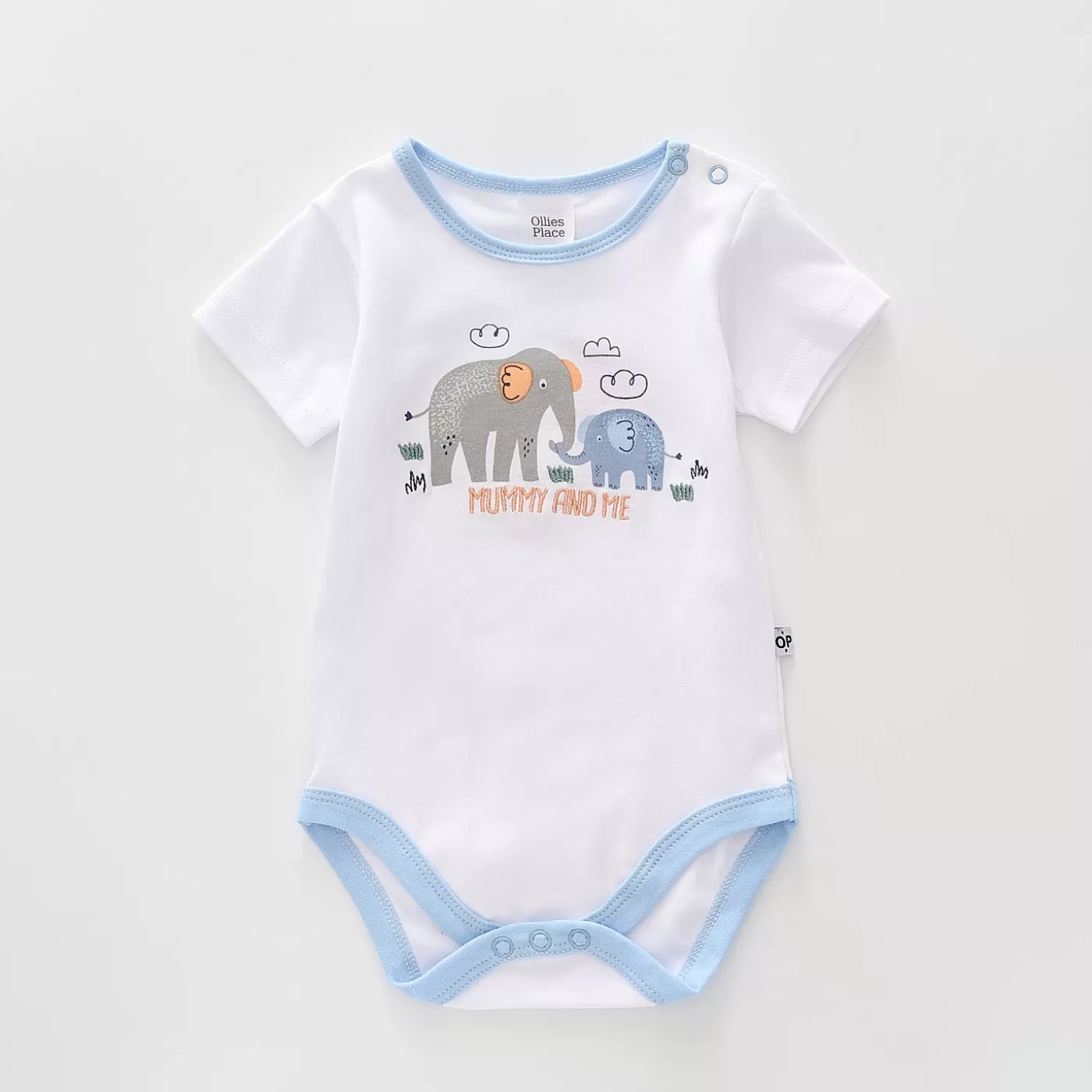 Ollies Place Baby Boys Ellie and Friends Bodysuit<BOY Bodysuits