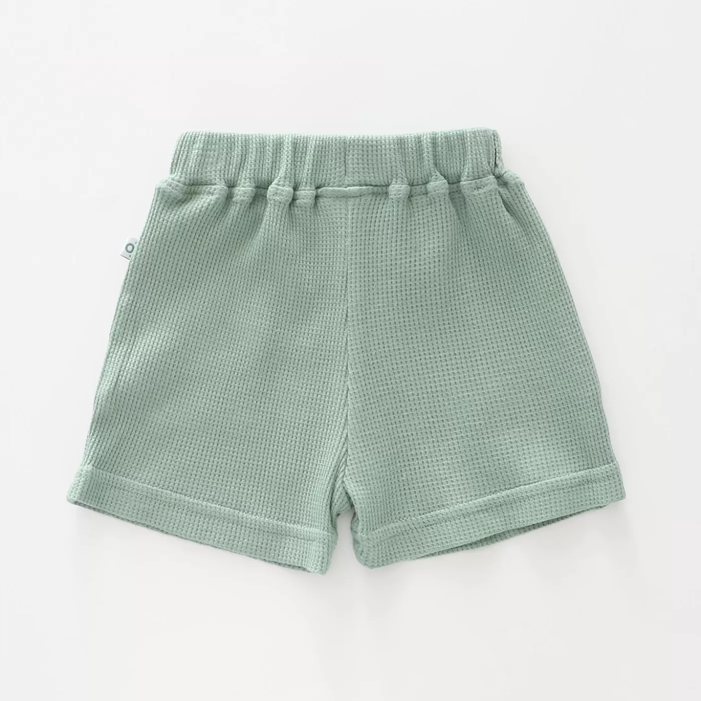 Ollies Place Baby Boys Green Waffle Shorts<BOY Shorts