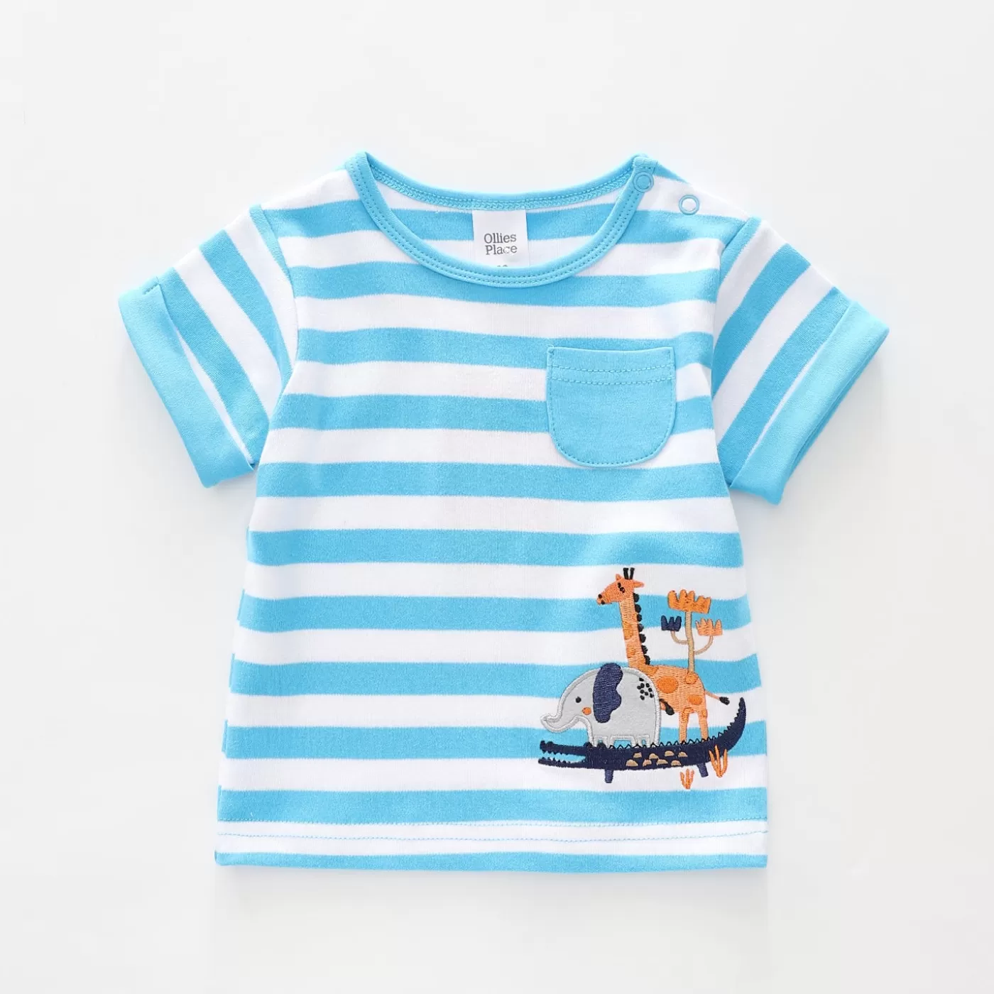 Ollies Place Baby Boys Little Adventures T-shirt<BOY Tops & T-Shirts