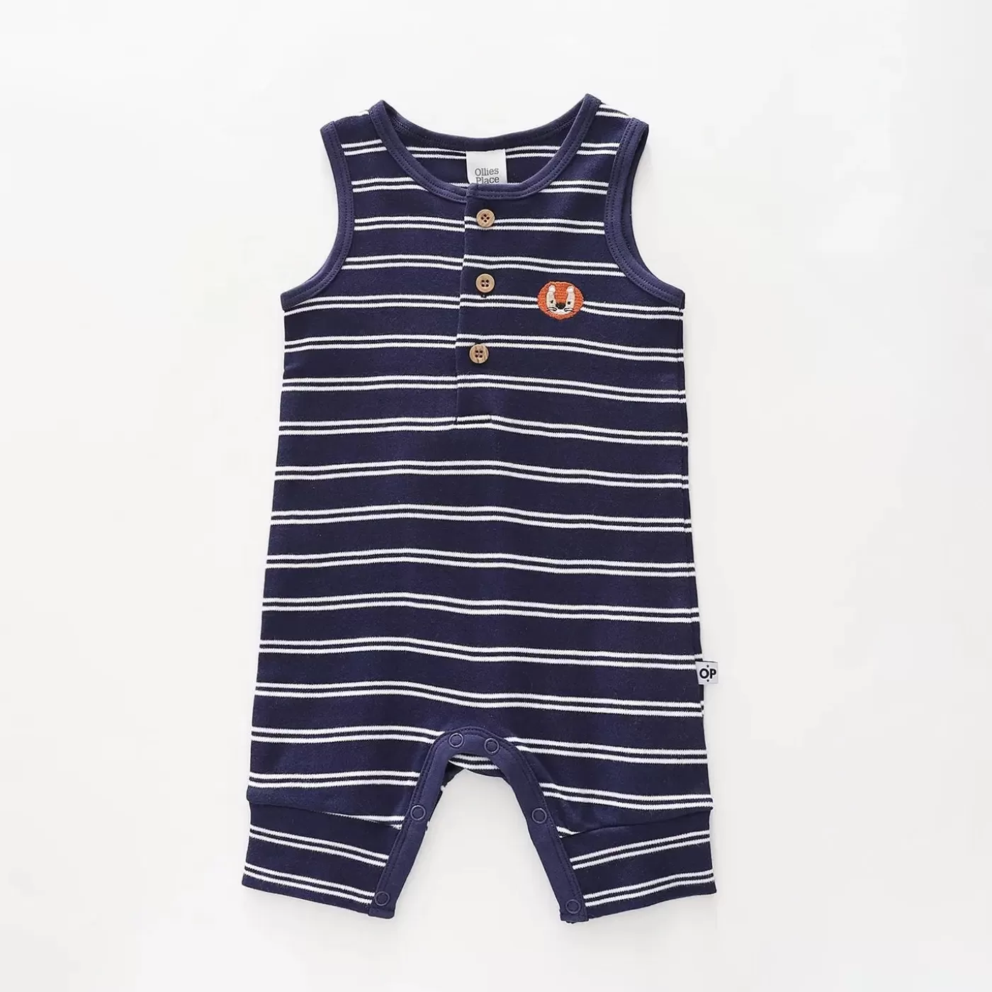 Ollies Place Baby Boys Little Hipster Romper<BOY Rompers