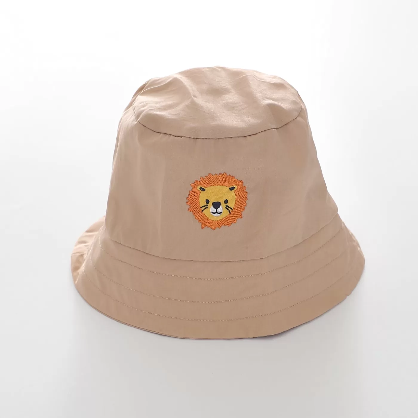 Ollies Place Baby Boys Roarsome Tan Bucket Hat< Hats & Beanies