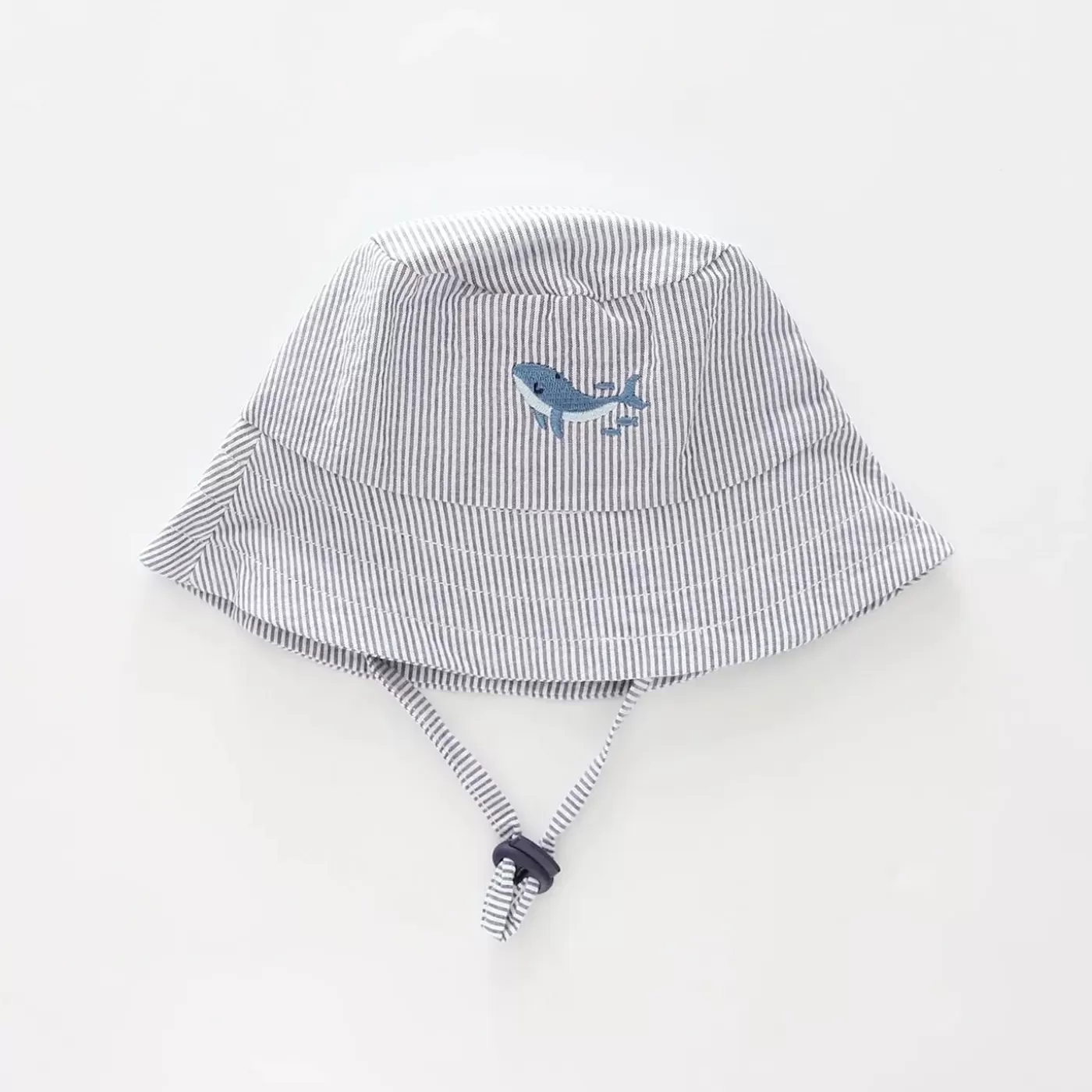 Ollies Place Baby Boys Whale Stripe Bucket Hat< Hats & Beanies