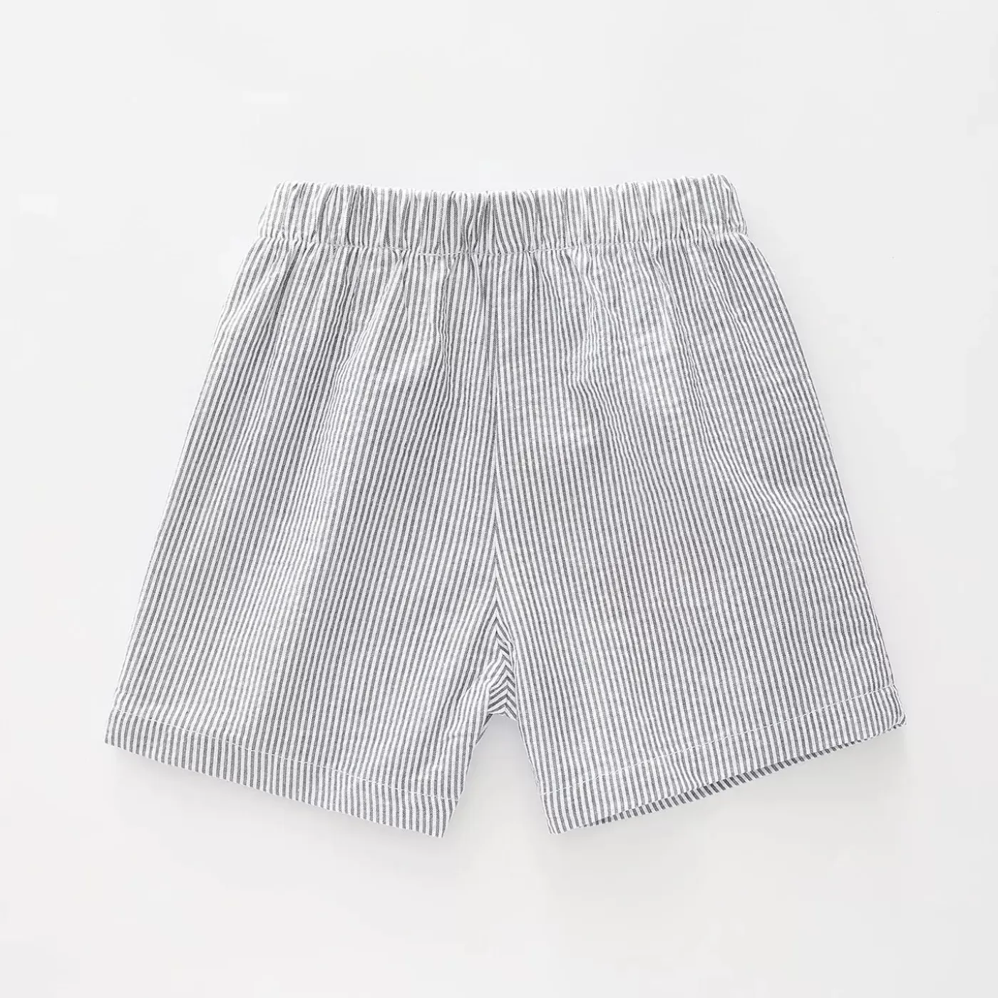 Ollies Place Baby Boys Whale Stripe Woven Shorts<BOY Shorts