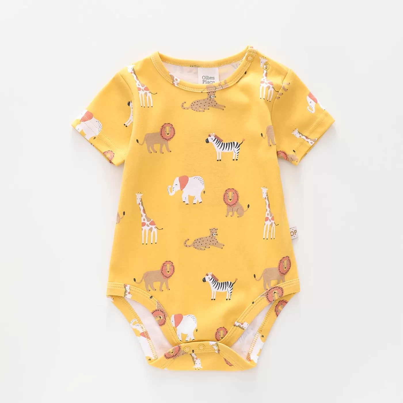 Ollies Place Baby Boys Zoo-fari Bodysuit<BOY Bodysuits