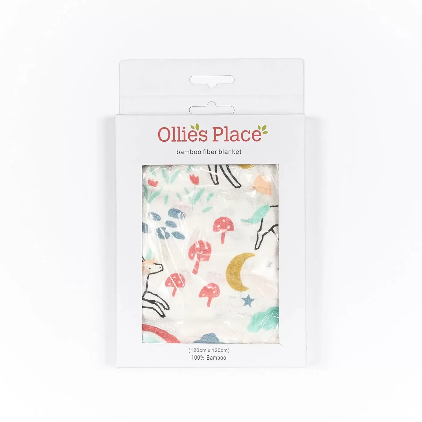 Ollies Place Baby Girl bamboo wrap unicorn< All Accessories