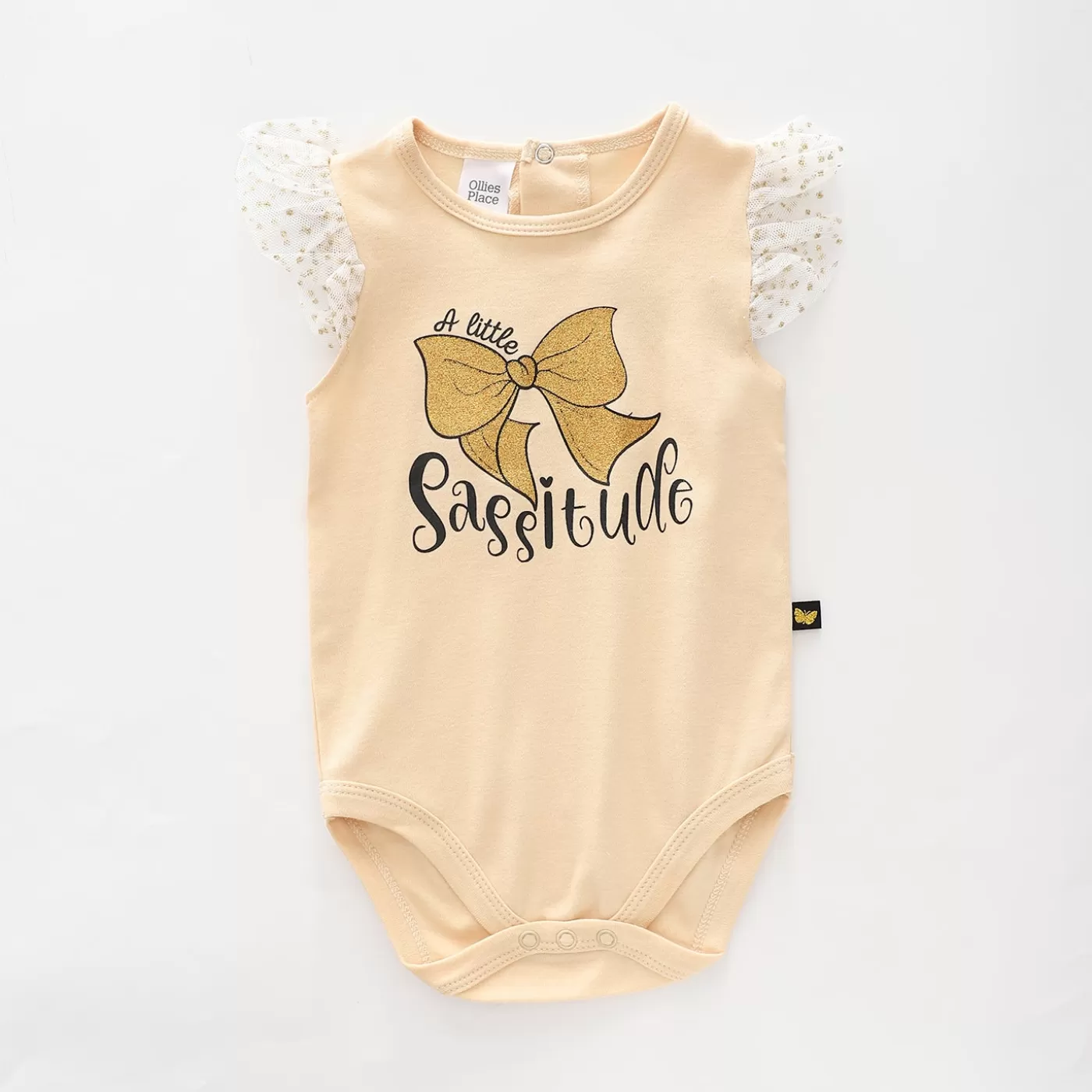 Ollies Place Baby Girls, A Little Sass-itude Bodysuit< Bodysuits