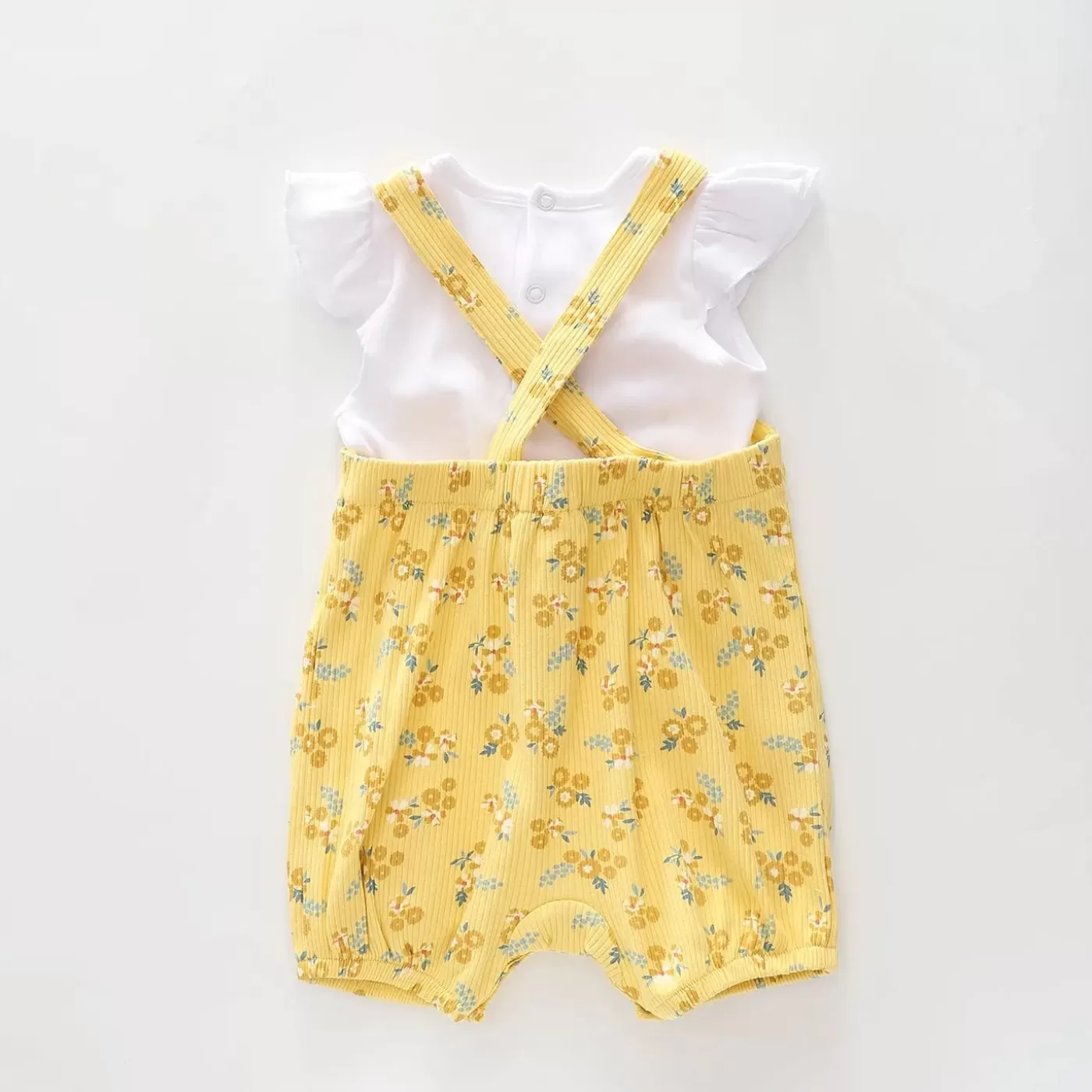 Ollies Place Baby Girls, Aussie Blossom Sunsuit Set< Overalls & Sets