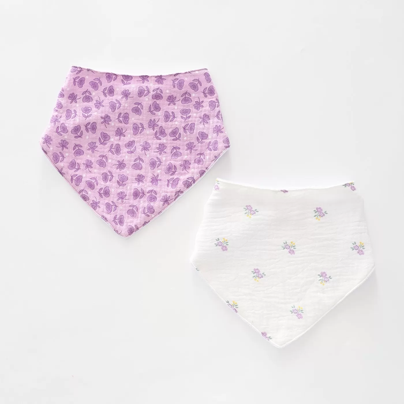 Ollies Place Baby Girls, Blossom 2pc Bandana Bib Set< All Accessories | Accessories