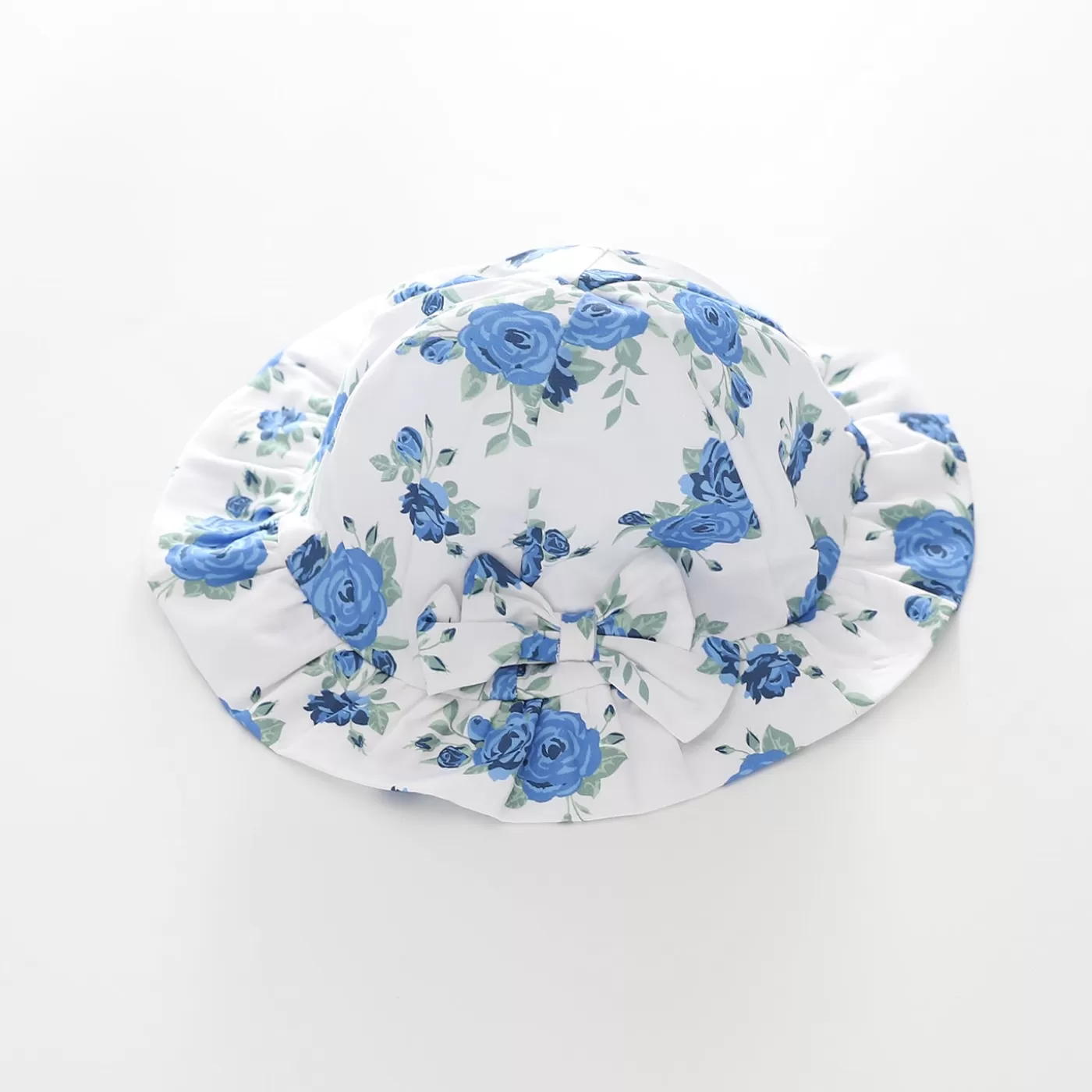 Ollies Place Baby Girls, Blue Rose Sun Hat< 6-12M | Hats & Beanies