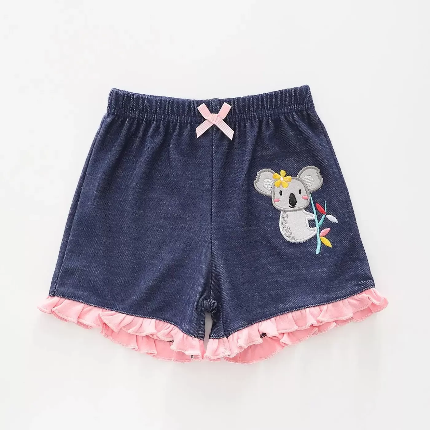 Ollies Place Baby Girls Cute Koala Shorts< Shorts & Skirts