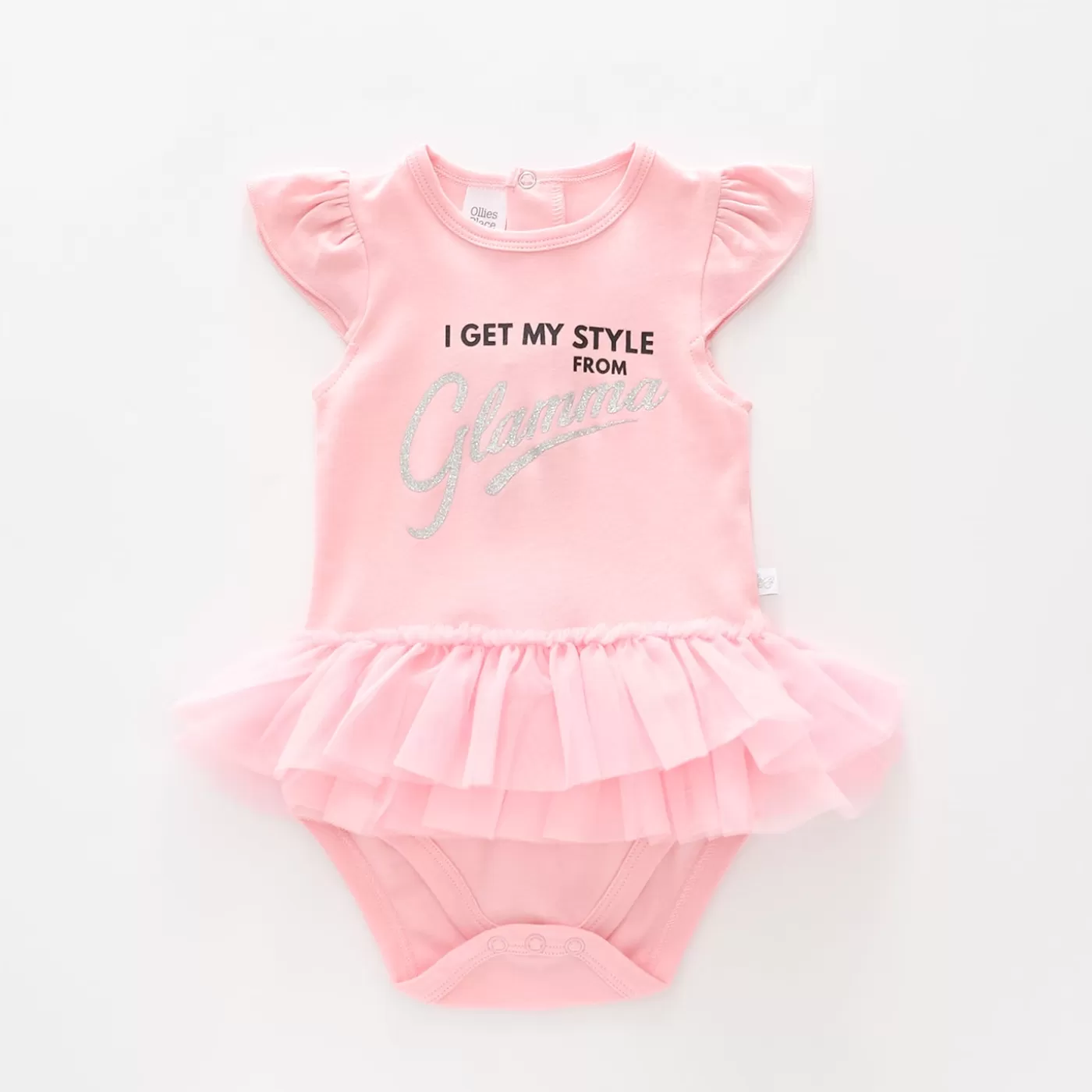 Ollies Place Baby Girls, Glamma Bodysuit< Dresses