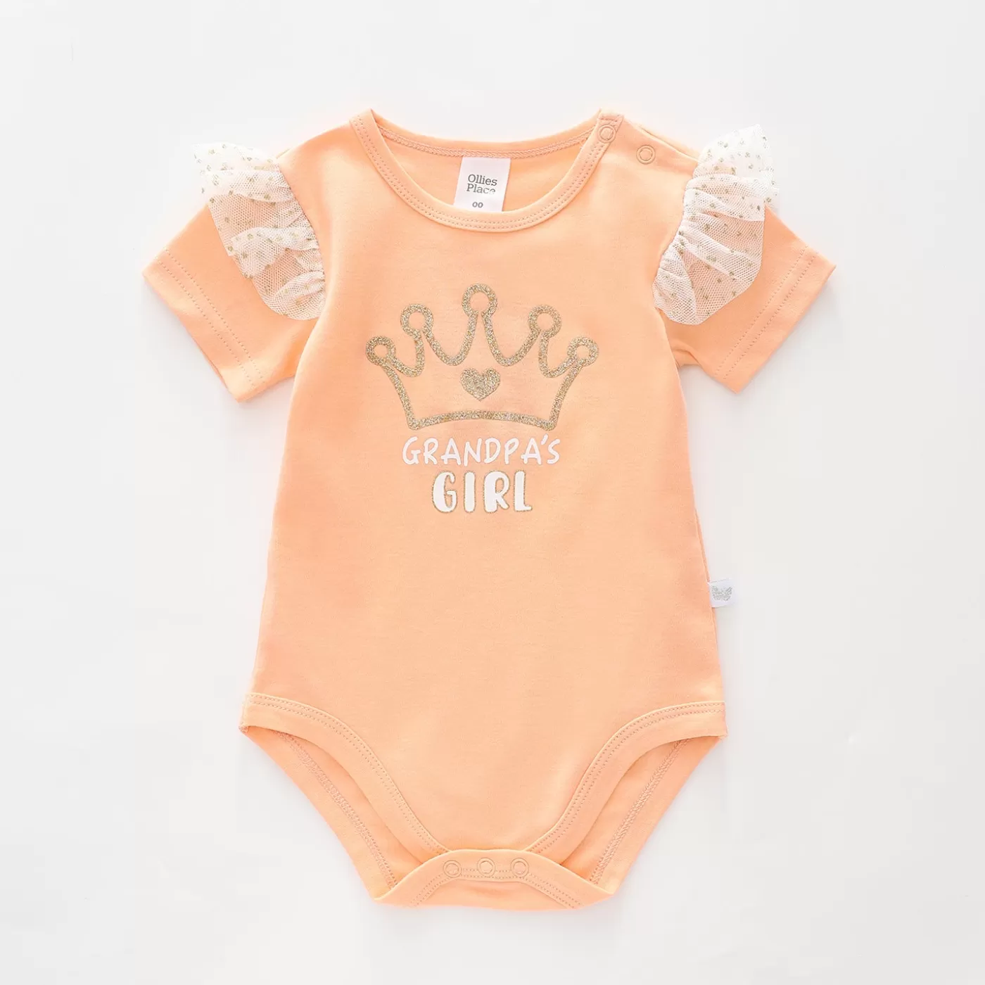 Ollies Place Baby Girls, Grandpas Girl Bodysuit< Bodysuits