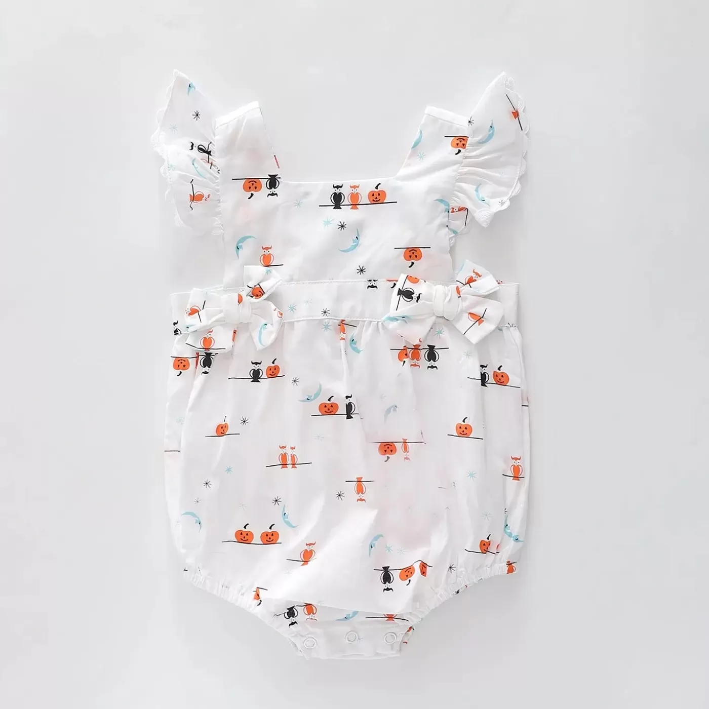 Ollies Place Baby Girl's Halloween Sunsuit< Overalls & Sets