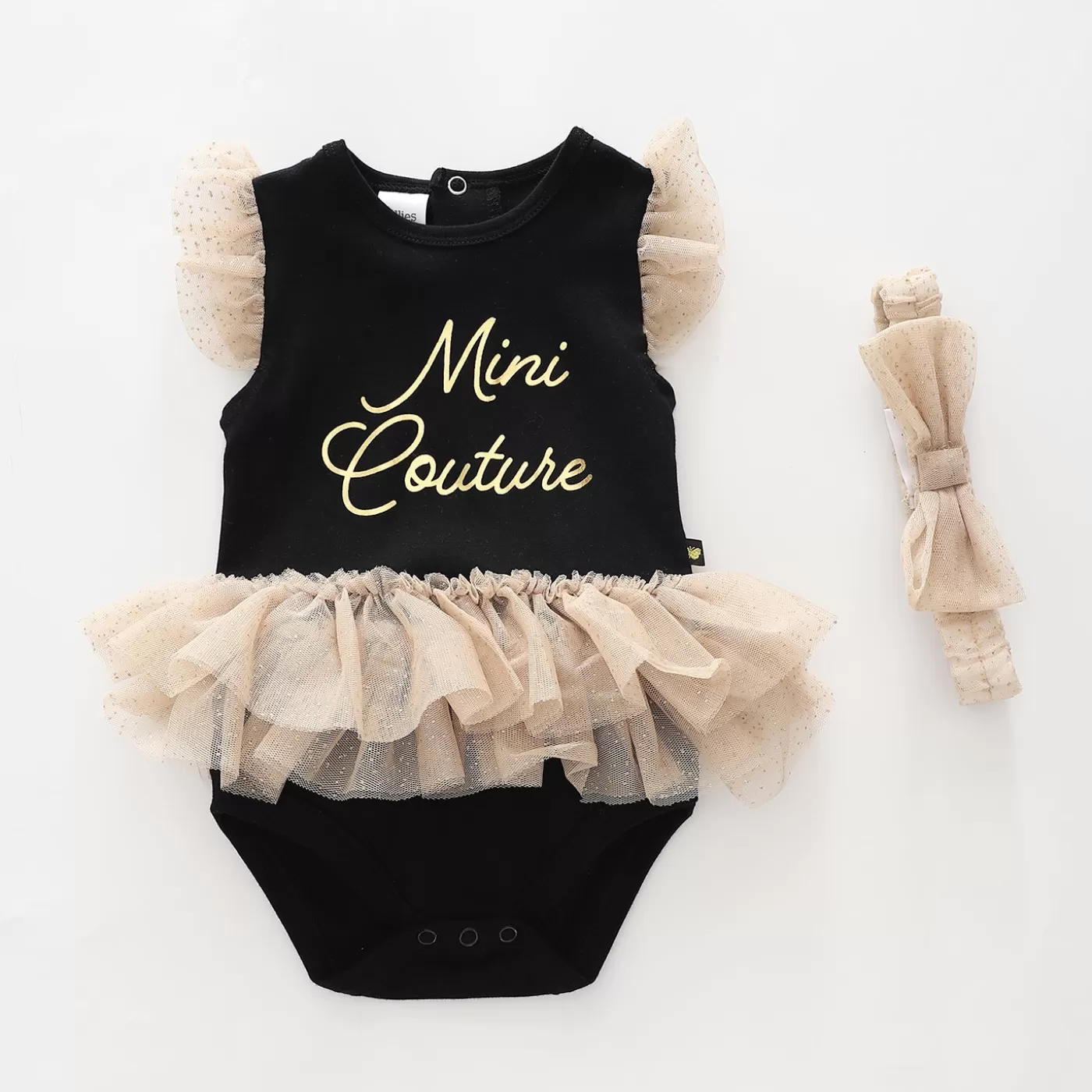 Ollies Place Baby Girls, Mini Couture Romper Dress and Headband< Hair Clips & Headbands | Dresses