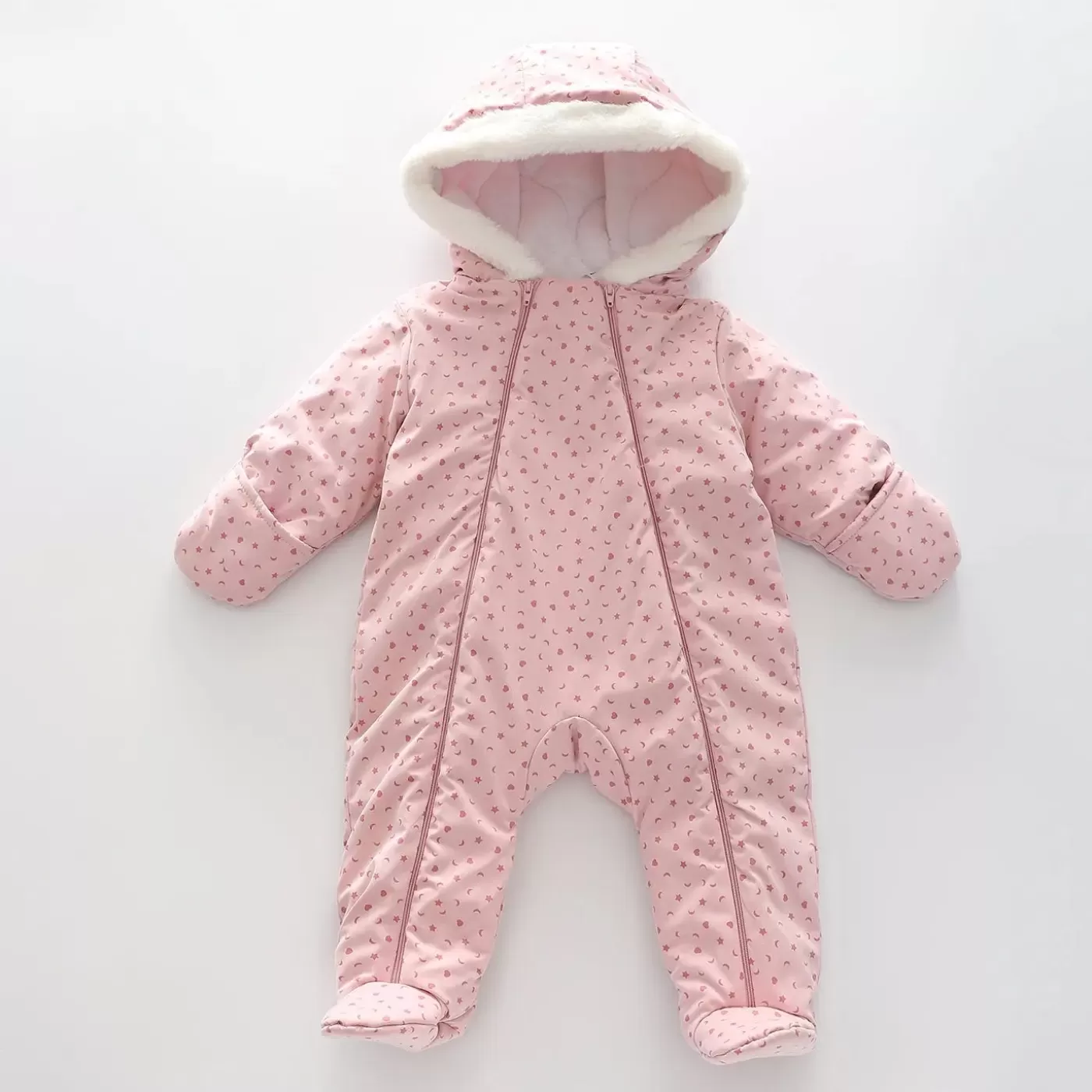 Ollies Place Baby Girls' Pink Padded Suit< Jackets & Outerwear