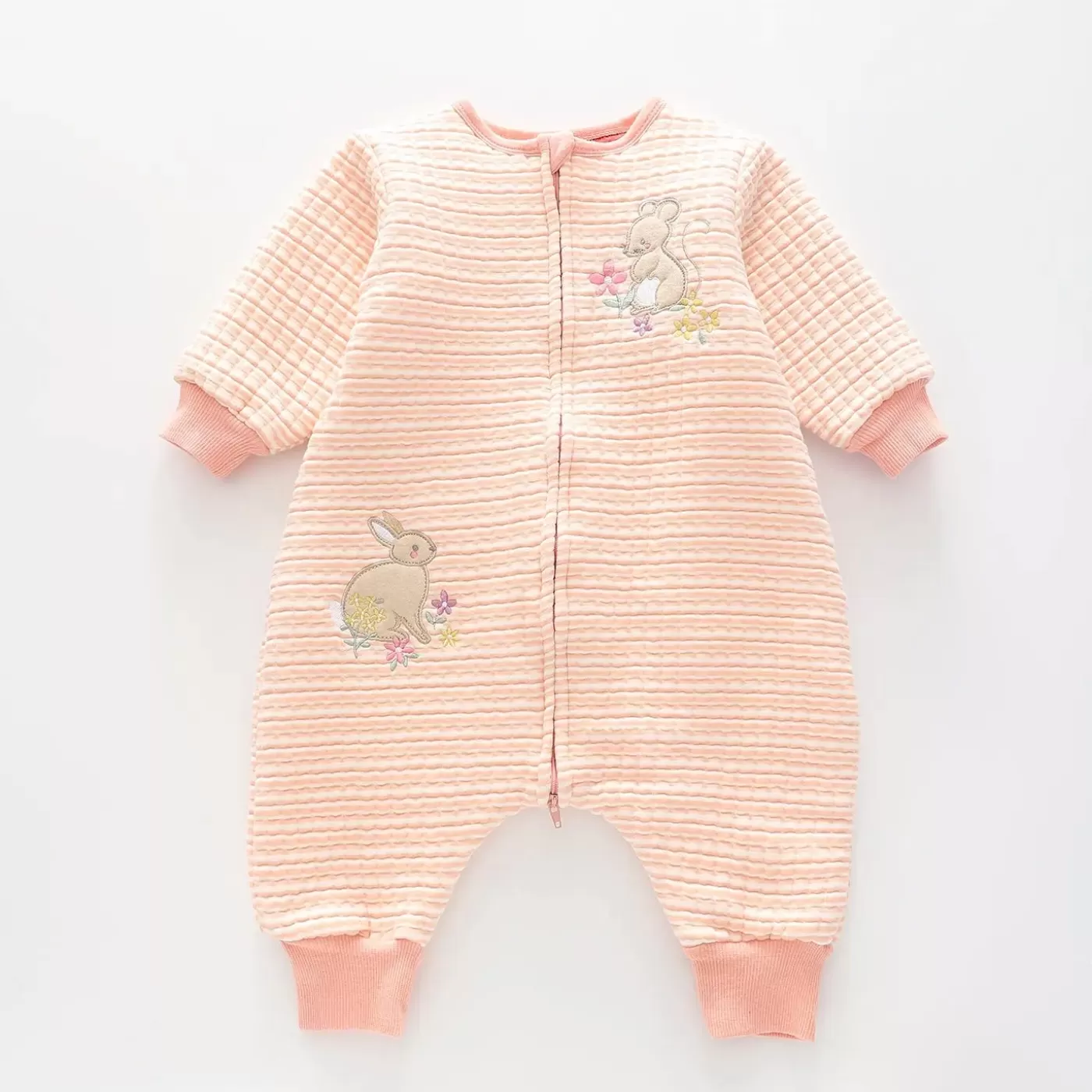 Ollies Place Baby Girls' Pink Slumber Suit< Sleepwear | 6-12M