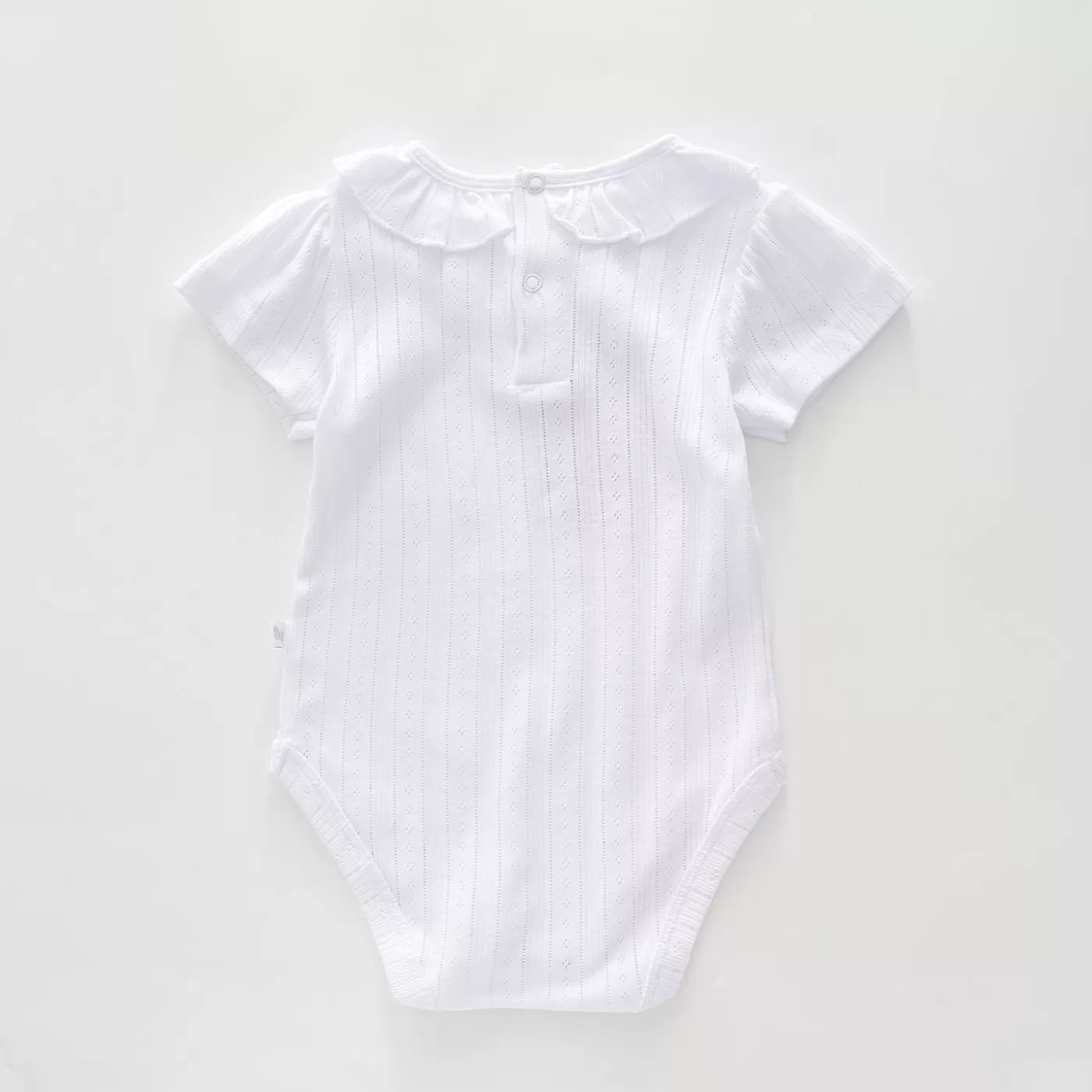 Ollies Place Baby Girls Pointelle Bodysuit< Bodysuits