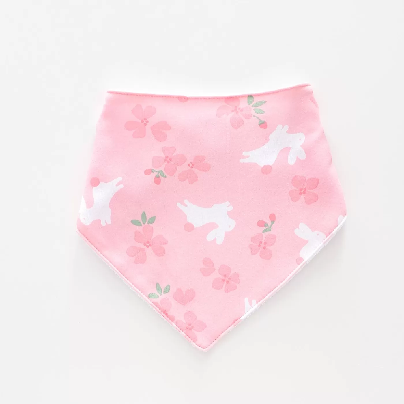 Ollies Place Baby Girls Some Bunny Loves You Bandana Bib< All Accessories