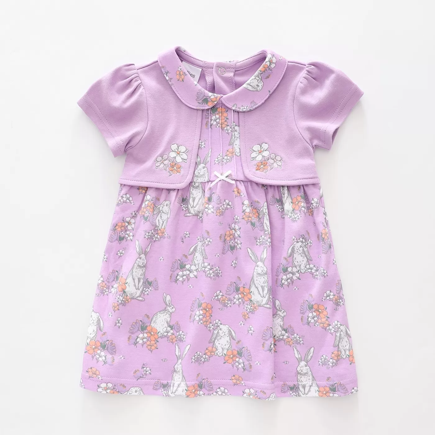 Ollies Place Baby Girls, Spring Bunny Cardi-Dress< Dresses