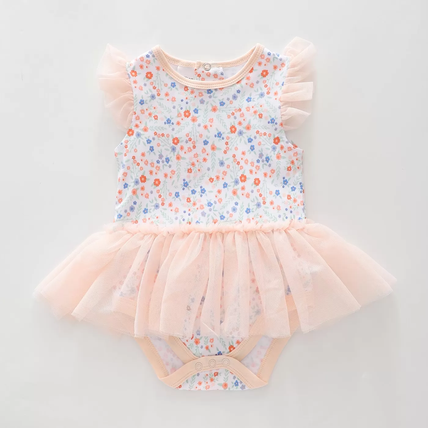 Ollies Place Baby Girls, Spring Fields Tutu Bodysuit< Dresses