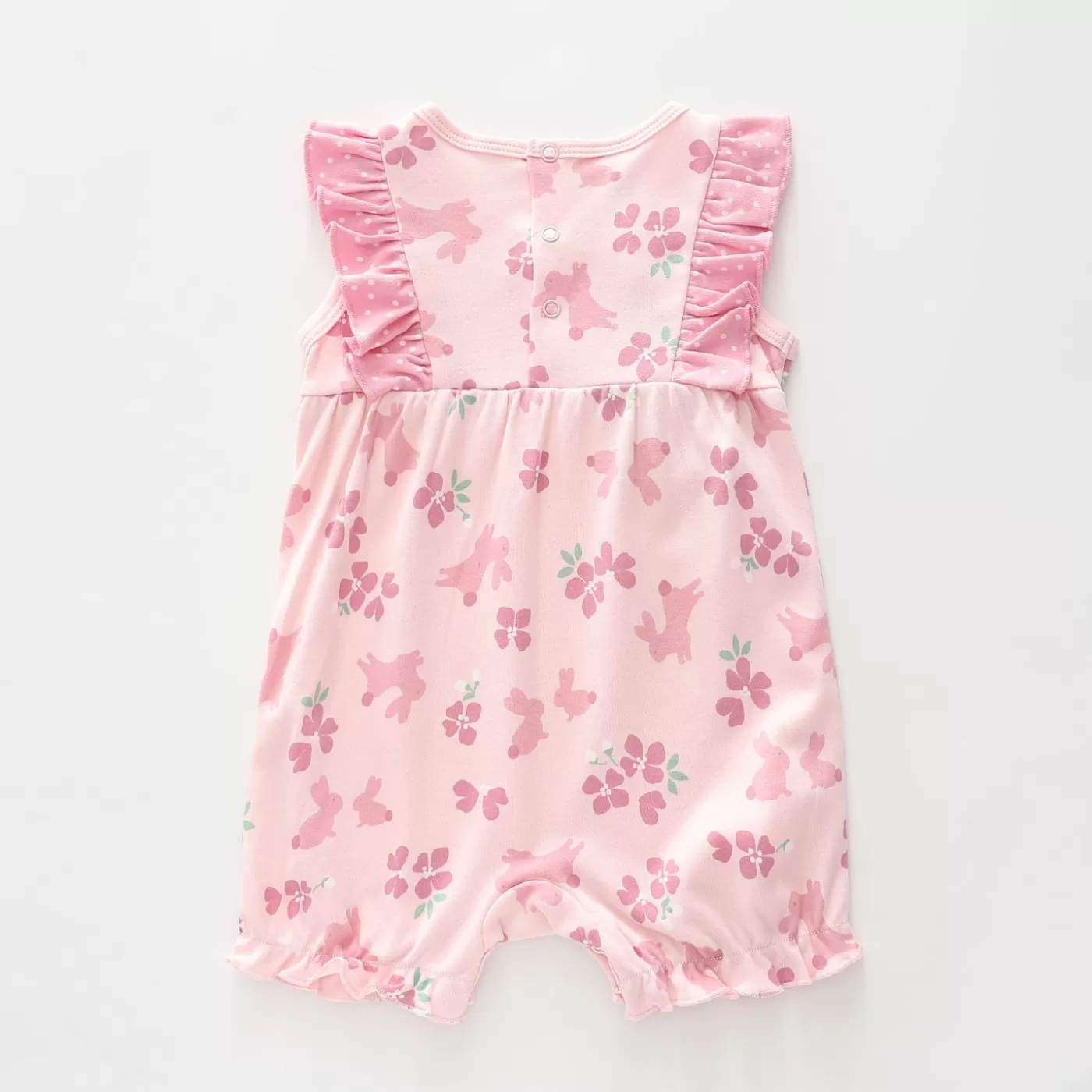 Ollies Place Baby Girls, Summer Bunny Romper< Overalls & Sets