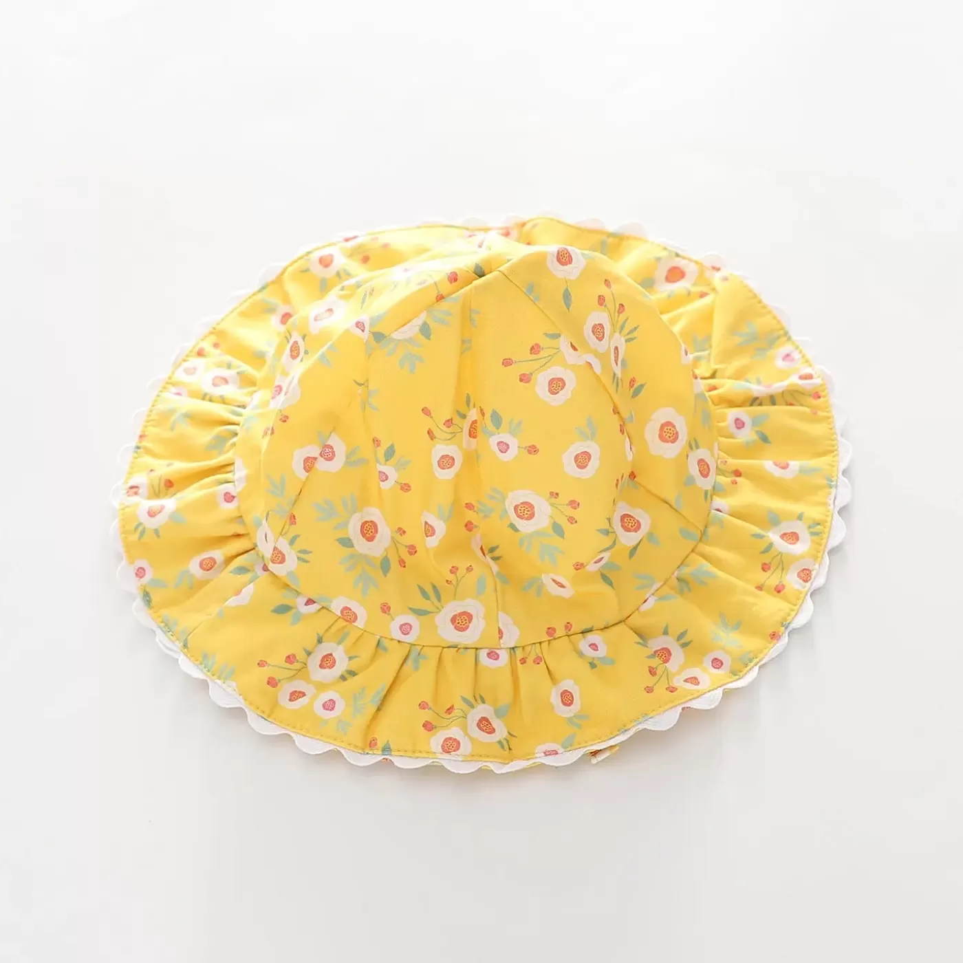 Ollies Place Baby Girls, Sunshine Floral Sun Hat< 6-12M | Hats & Beanies