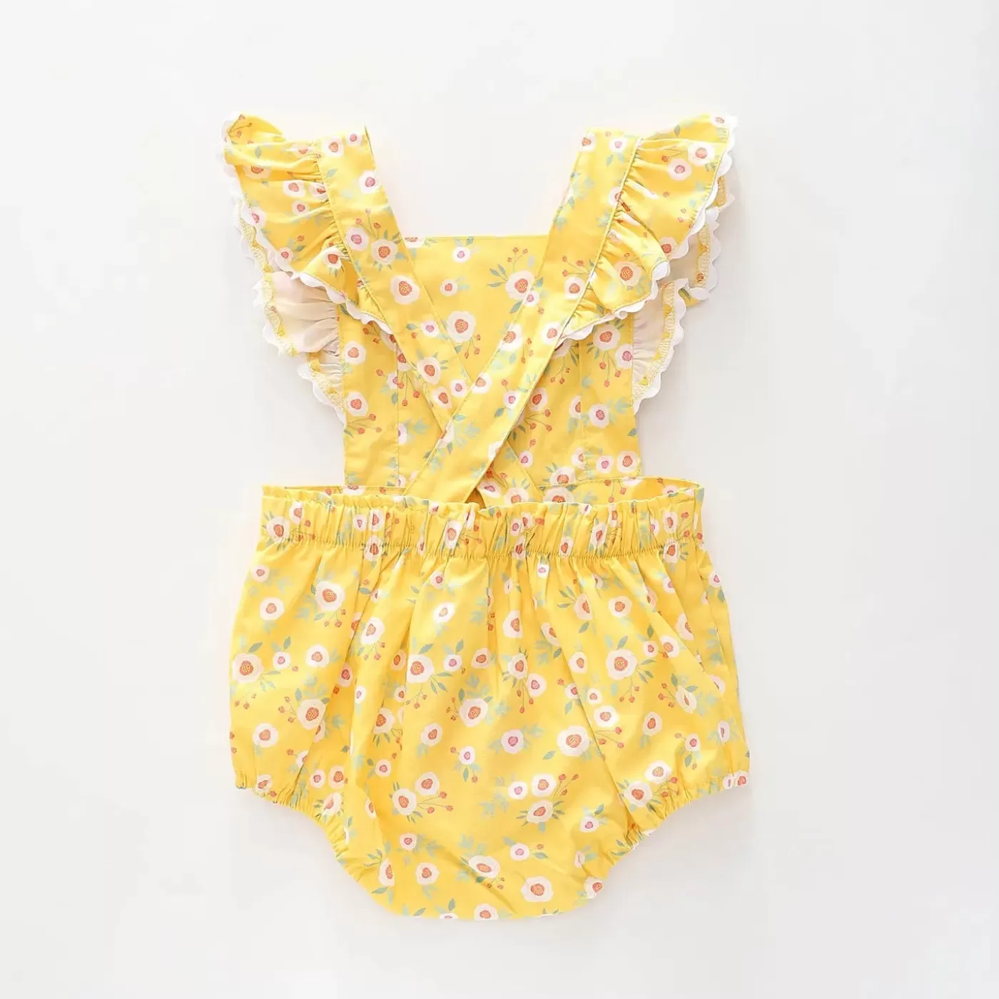 Ollies Place Baby Girls, Sunshine Floral Sunsuit< Overalls & Sets