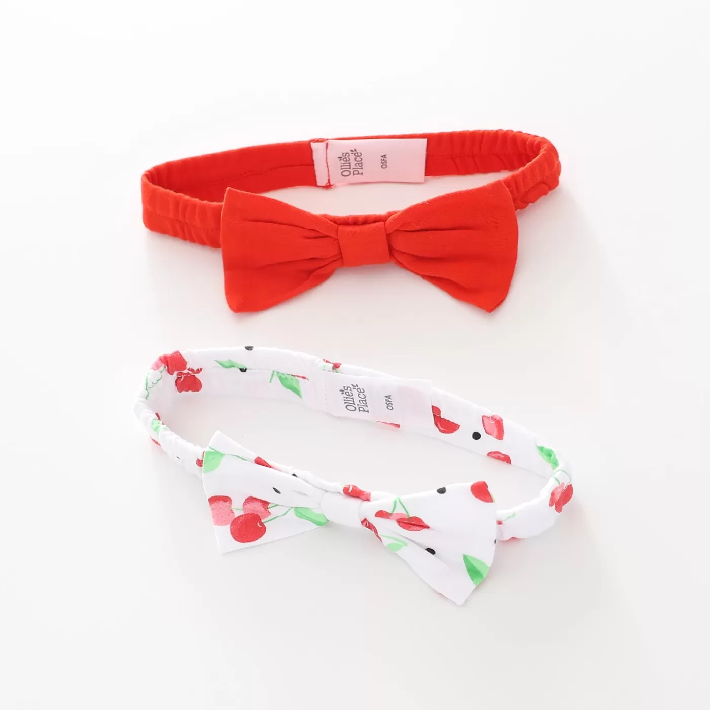 Ollies Place Baby Girls Sweet Cherry Headbands 2 Pack< Hair Clips & Headbands | All Accessories