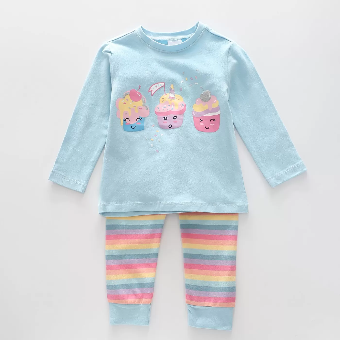 Ollies Place Baby Girls' Warm Pyjama Set< Sleepwear