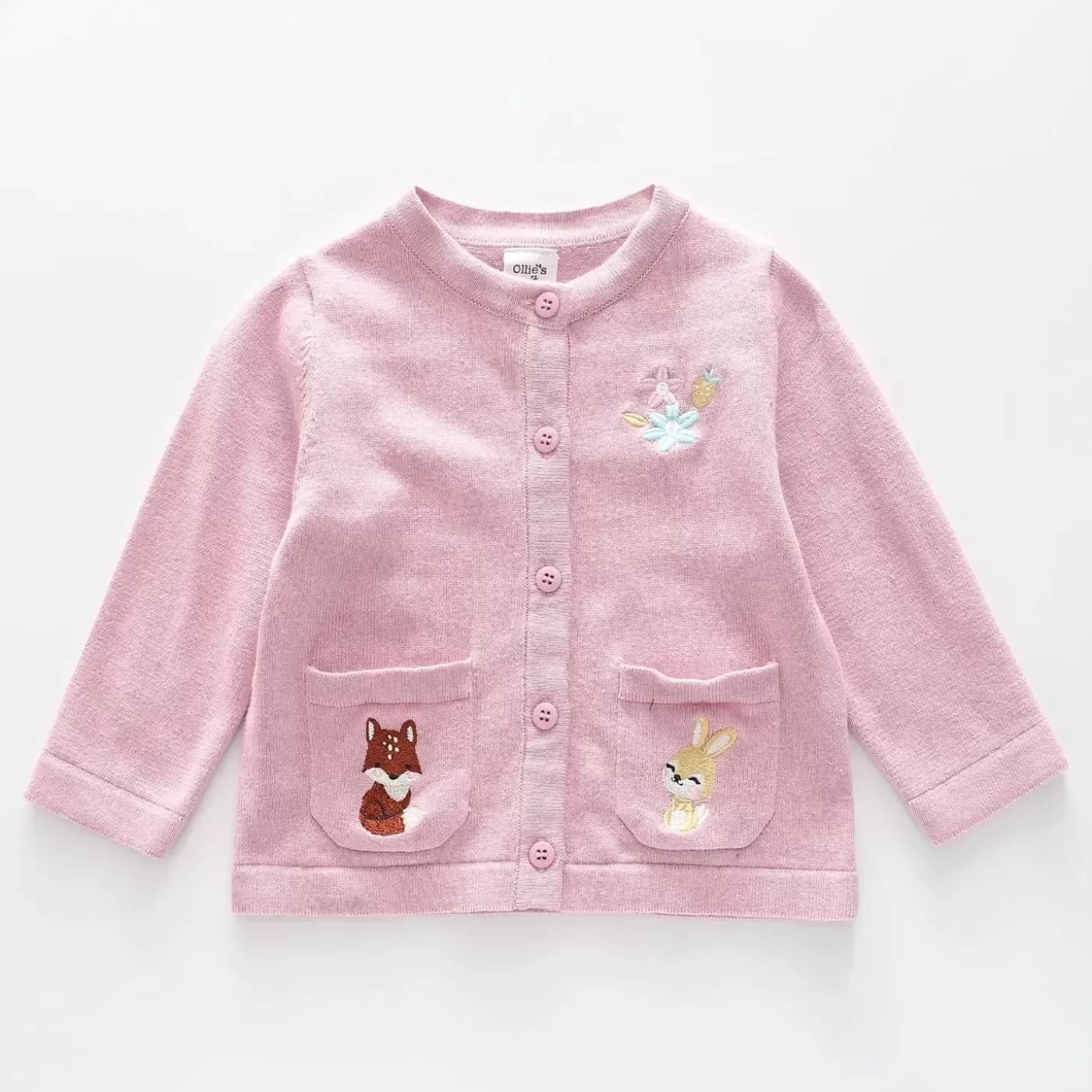 Ollies Place Baby Girls' Woodland Knit Cardigan< Cardigans & Knitwear