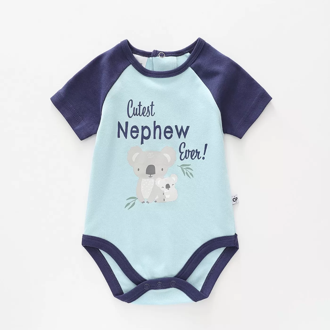 Ollies Place Baby Slogan Bodysuit, Cutest Nephew<BOY Bodysuits