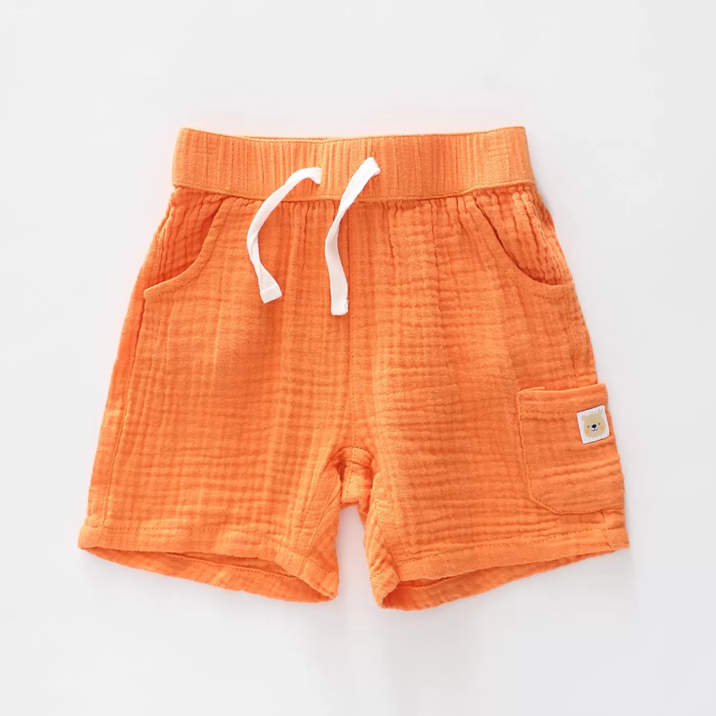 Ollies Place Bear Club Cheesecloth Shorts<BOY Shorts