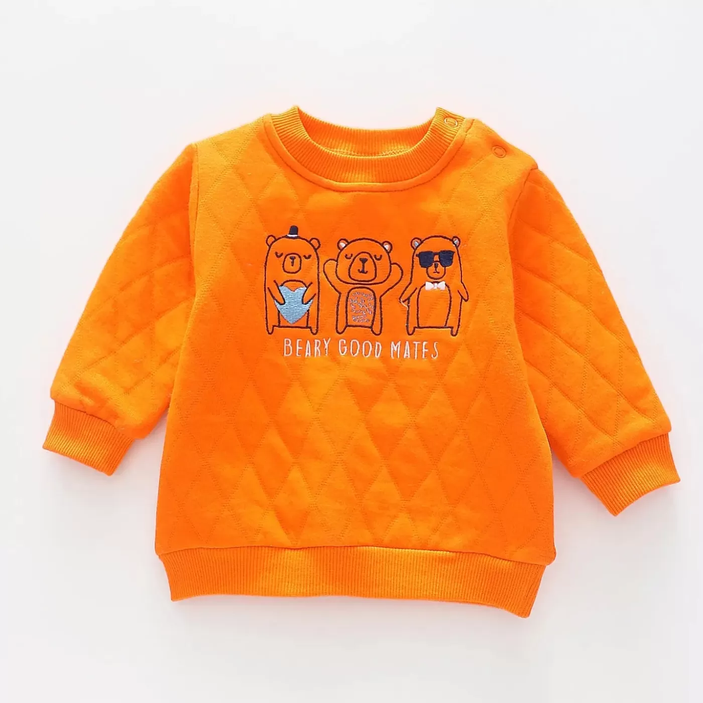 Ollies Place Beary Good Mates Baby Jumper<BOY Sweaters & Hoodies