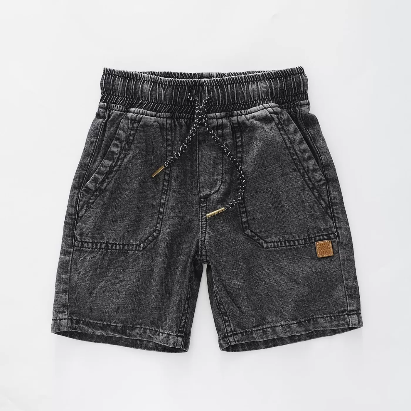 Ollies Place Black Denim Skate Shorts<BOY Shorts