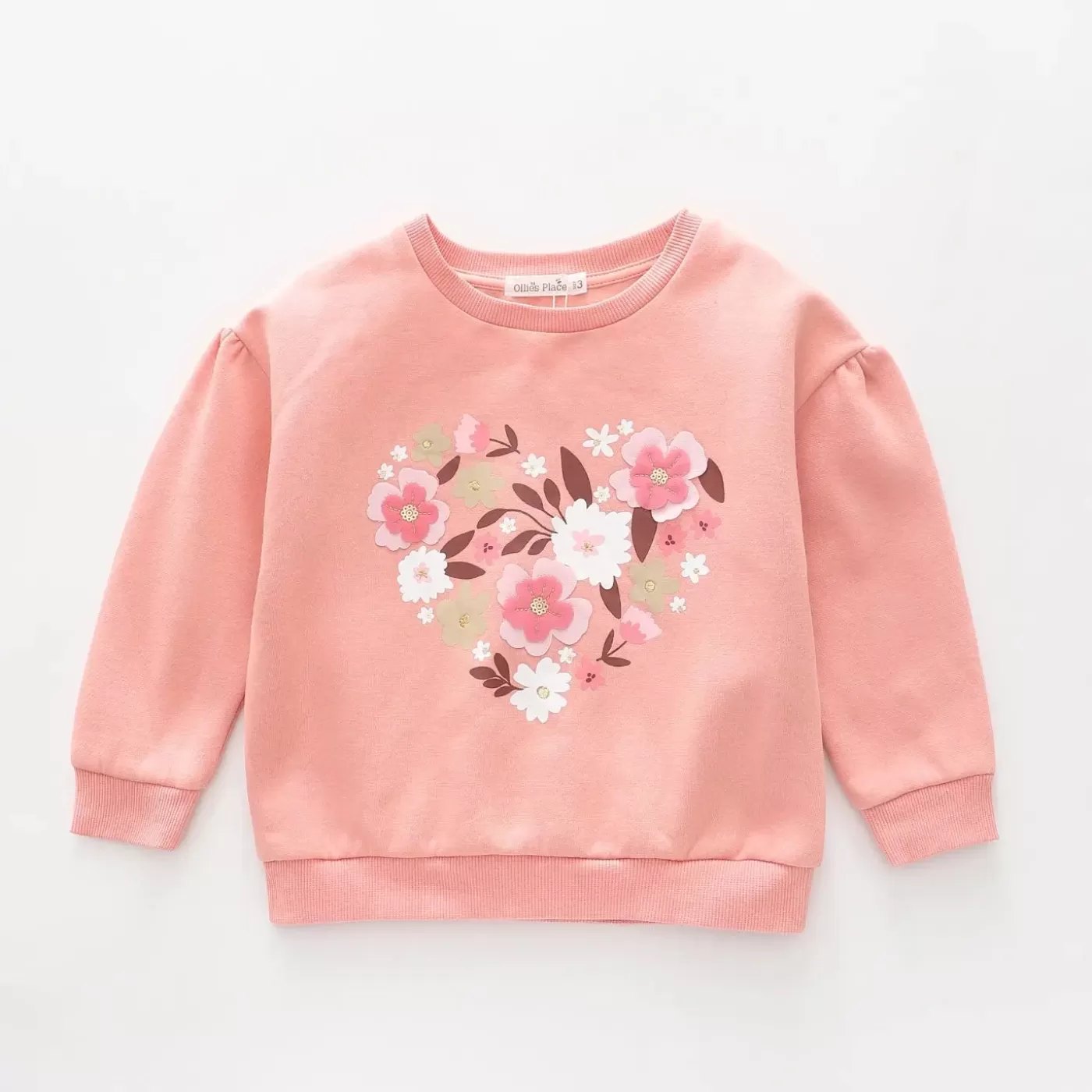 Ollies Place Blossom Heart, Junior Girls Sweat Top< Sweaters & Hoodies