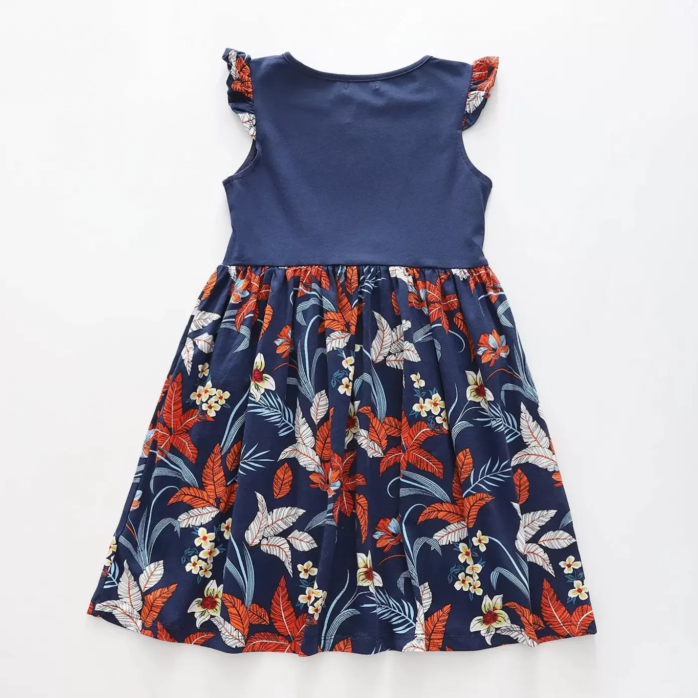 Ollies Place Blue Florals, Older Girls Day Dress< Dresses