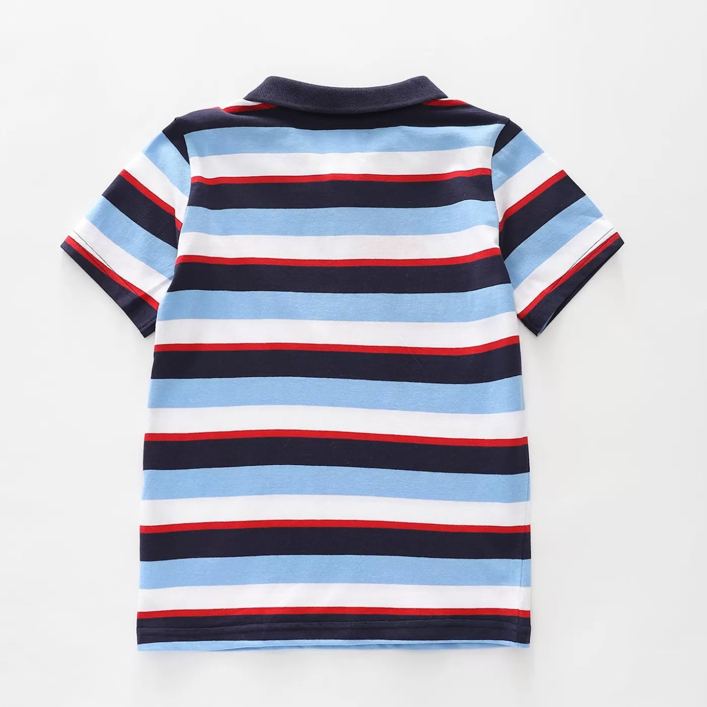 Ollies Place Blue Stripe Polo Tee<BOY T-Shirts, Tops & Polos | 1 Year