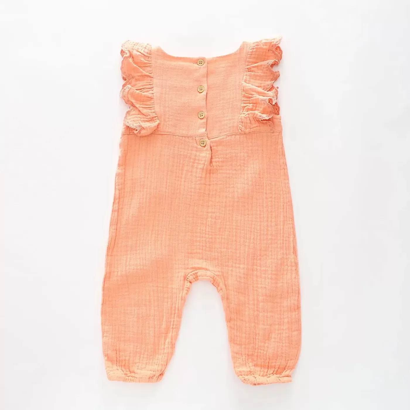 Ollies Place Boho Cheesecloth Romper< Overalls & Sets