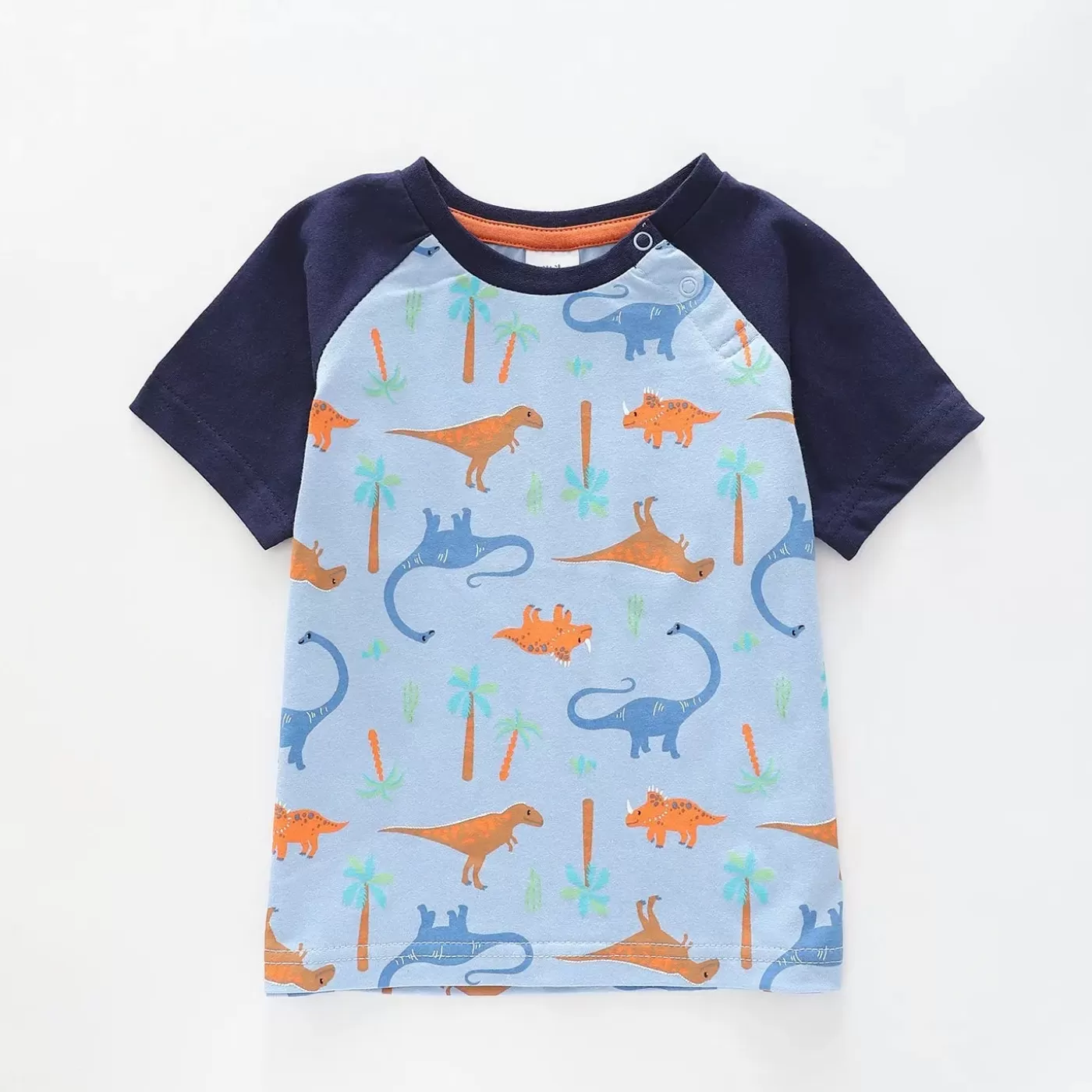 Ollies Place Boys all over Dinosaur Print Tee<BOY Tops & T-Shirts | 3-6M